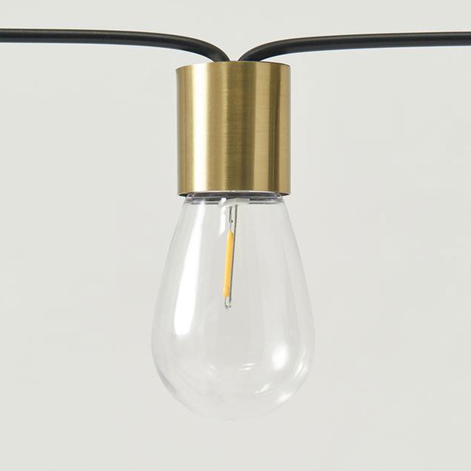 Brightech Solar Powered LED 12 Bulb Waterproof String Lights, 28 Ft (Open Box) - VMInnovations