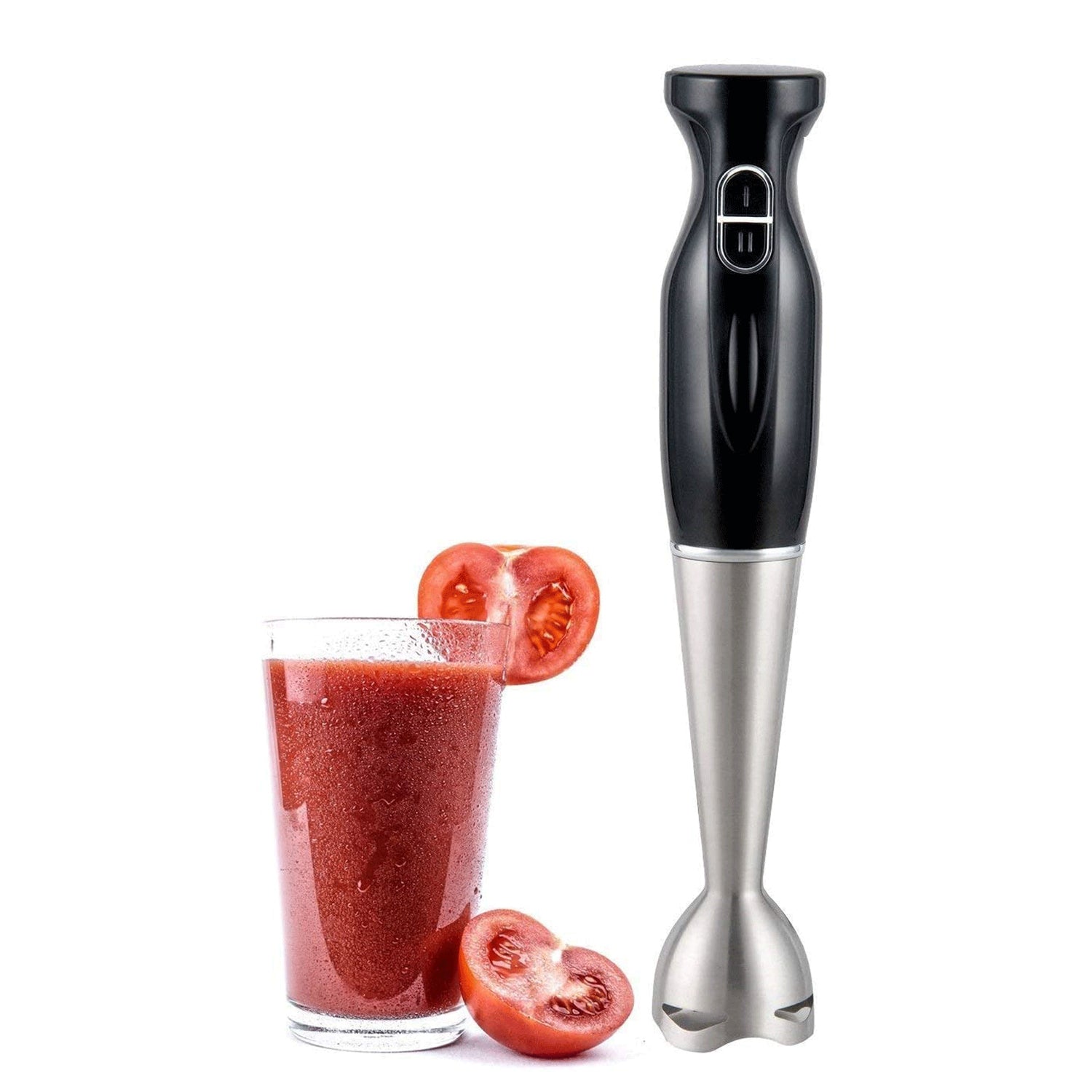 Alpine Cuisine 300W Electric Power Control Handheld Blender Stick, Black (Used) - VMInnovations
