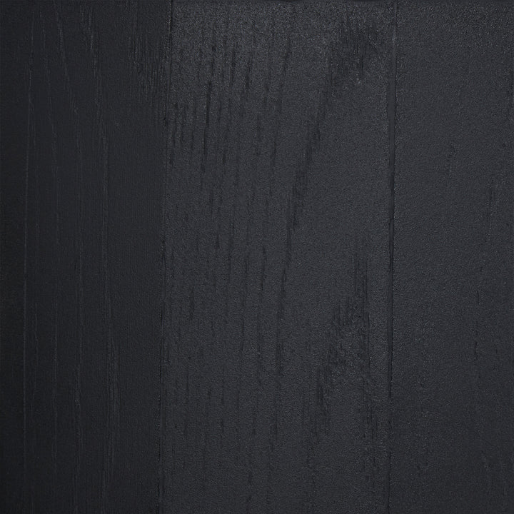 FCMP Outdoor RC45 45 Gallon Outdoor Rain Water Catcher Barrel Container, Black - VMInnovations