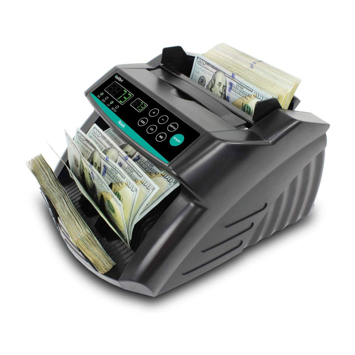 Kolibri Rook Bill Money Counter Machine with Counterfeit Detector (Open Box)