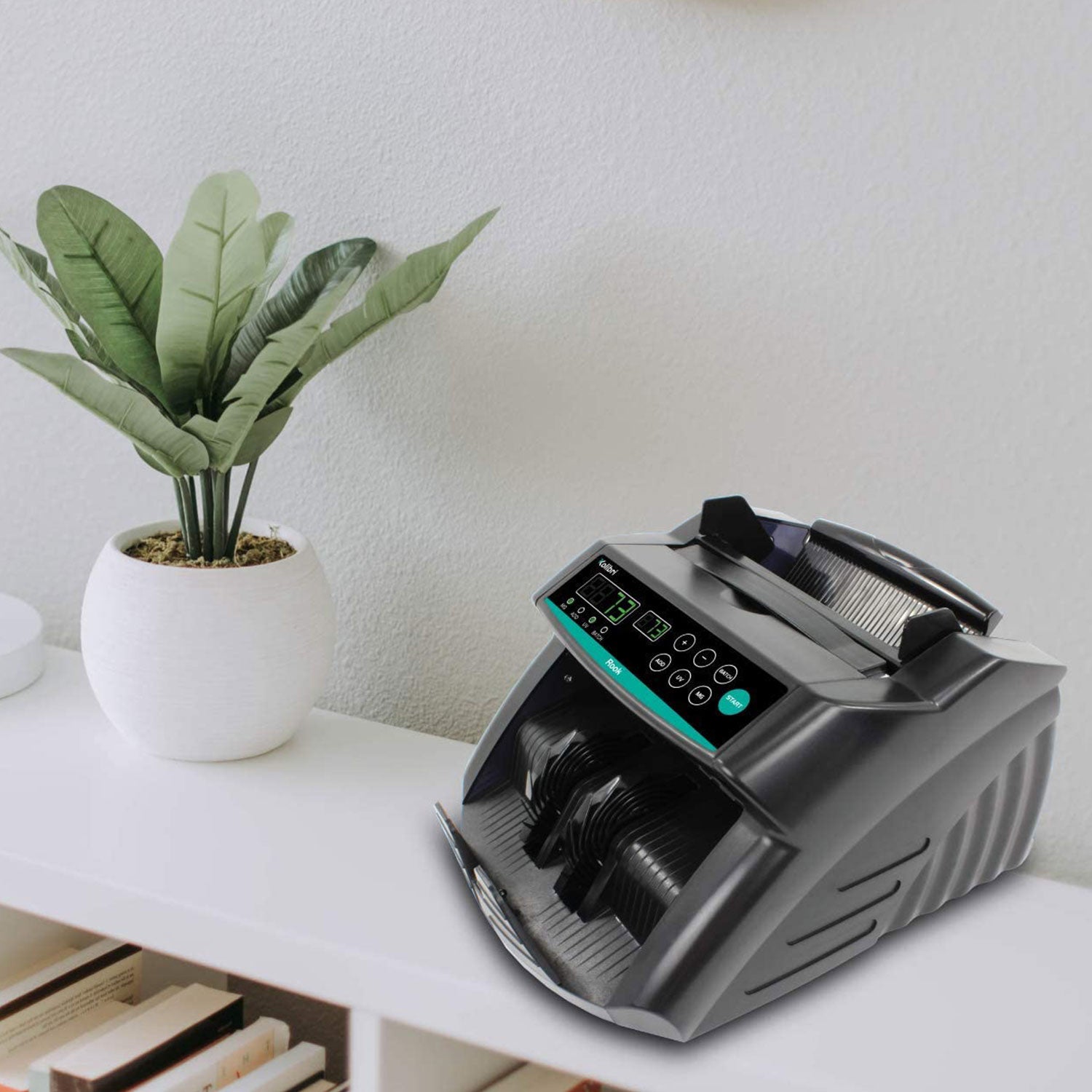 Kolibri Rook Bill Money Counter Machine with Counterfeit Detector (Open Box)