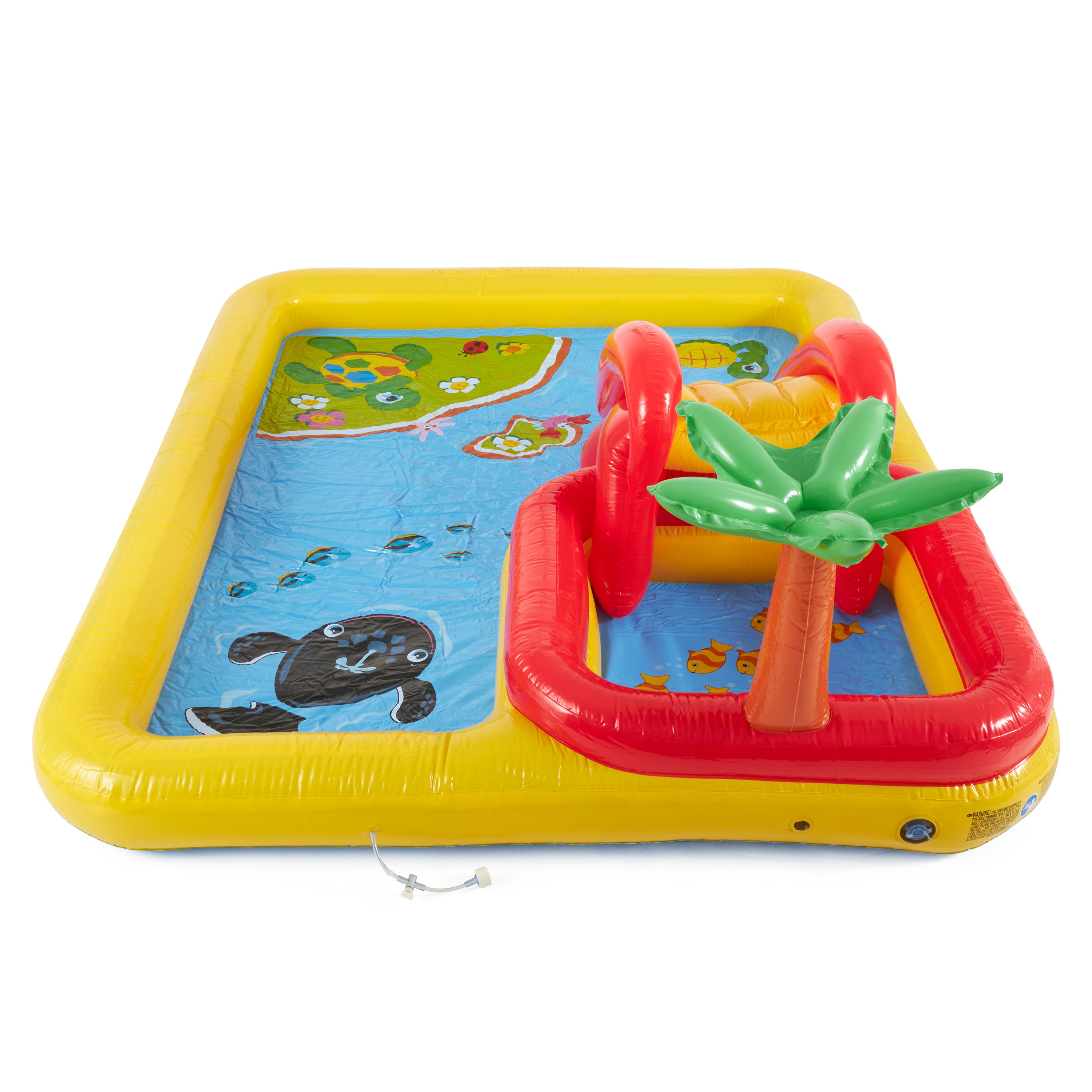 Intex Inflatable Ocean Play Center Pool with Multi-Colored Fun Ballz, 100 Pack - VMInnovations