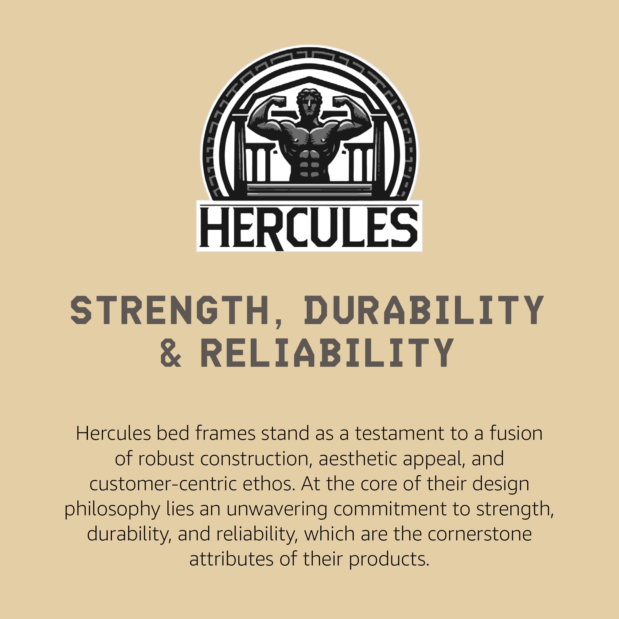 Hercules 8" High Profile Foundation Box Spring Replacement, Full (Open Box)