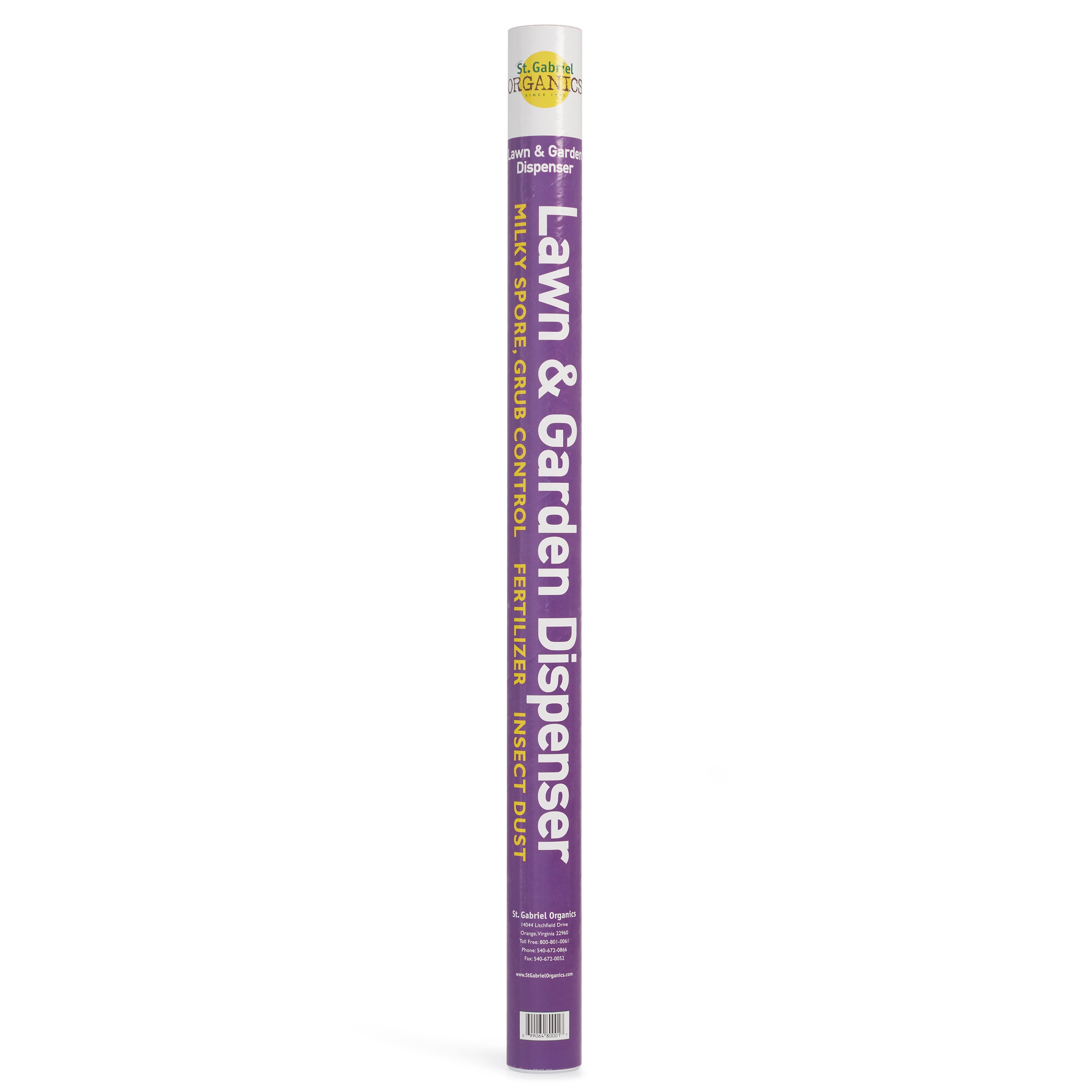 St. Gabriel Organics Lawn and Garden Pest Control and Fertilizer Dispenser Tube