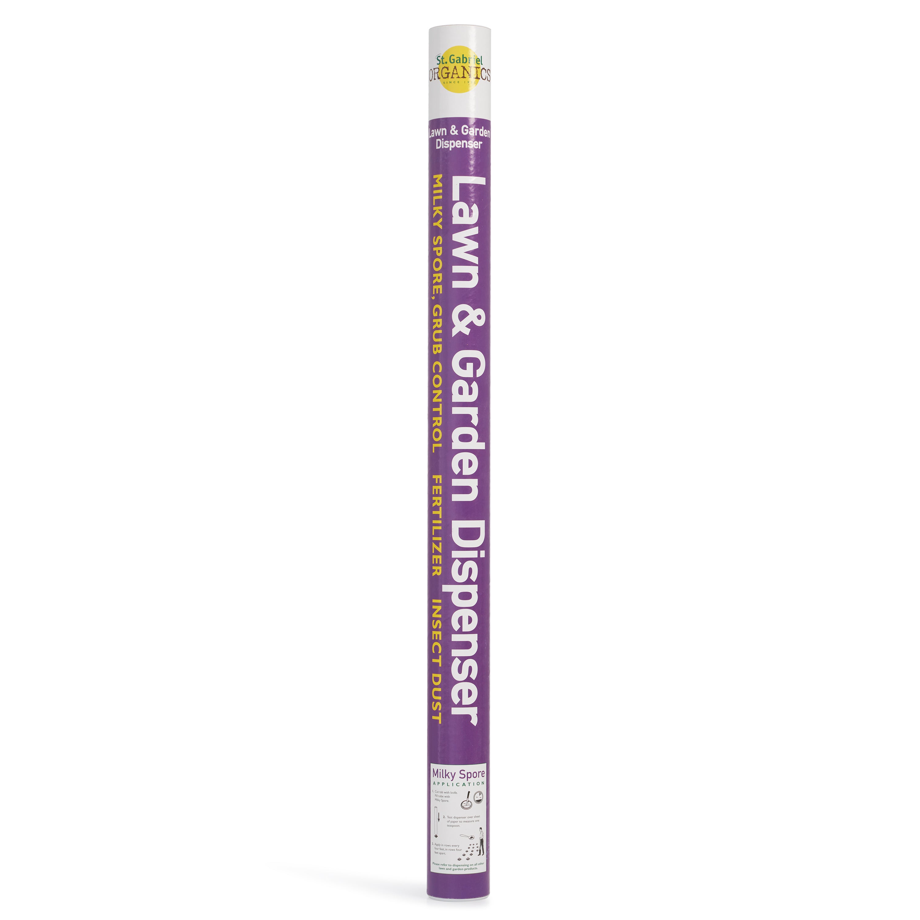 St. Gabriel Organics Lawn and Garden Pest Control and Fertilizer Dispenser Tube
