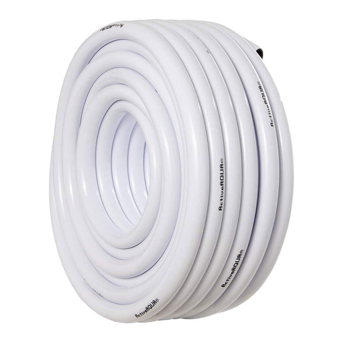 Active Aqua 3/4" Diameter Hydroponic Irrigation Tubing, 100', White (Open Box)