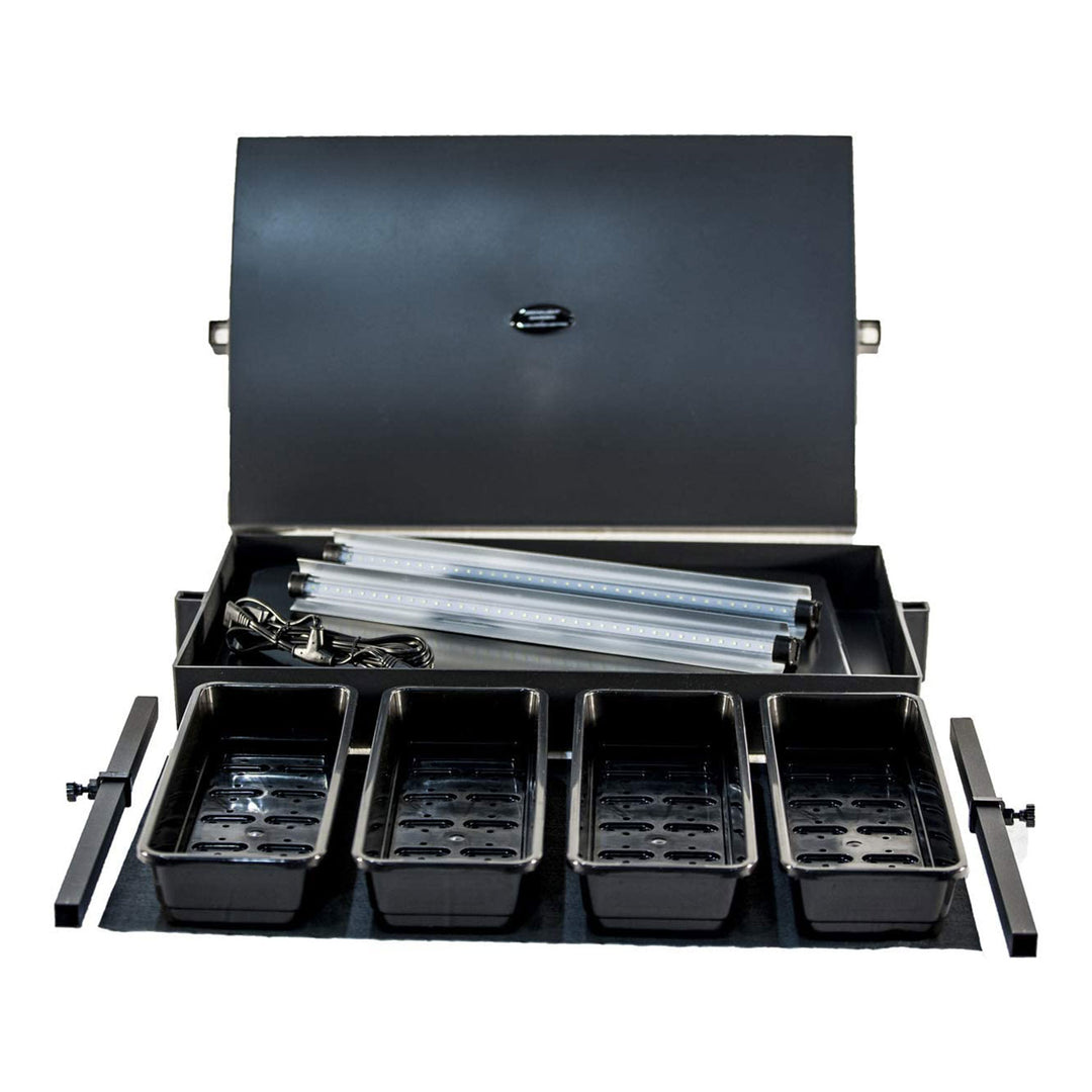 SunBlaster SL1600220 T5HO Grow Light Garden with 2 Strip Lights & T5 Reflectors - VMInnovations