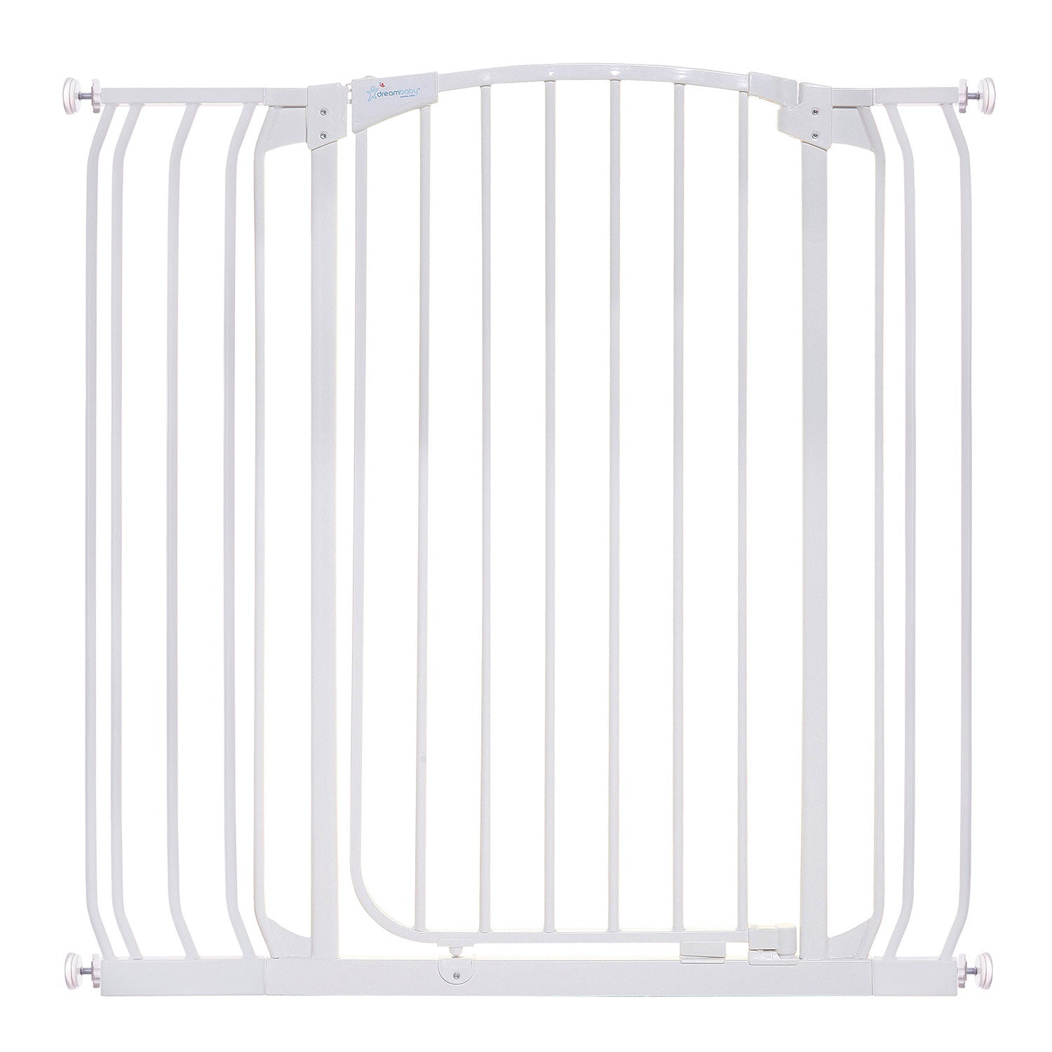 Dreambaby L782W Chelsea 28 to 42.5 Inch Auto-Close Baby Pet Safety Gate, White