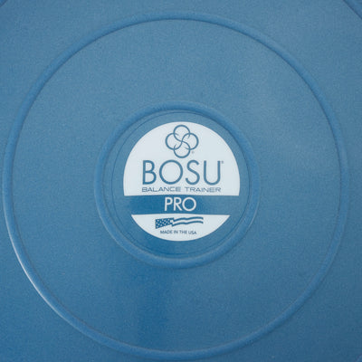 Bosu Pro Multi Functional Home Gym 26 Inch Balance Strength Trainer Ball, Blue