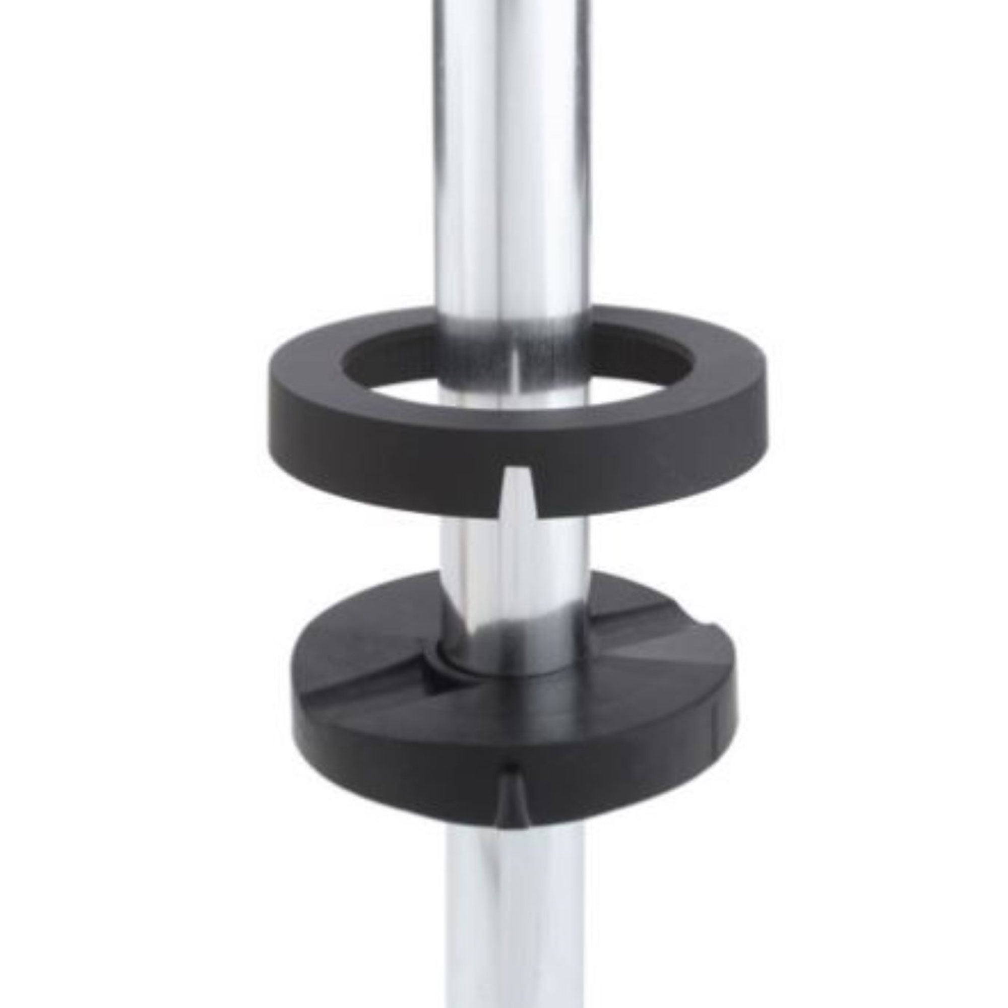 Rev-A-Shelf 20'' Lazy Susan Full-Circle Polymer 2-Shelf, White, 3072-20-11-52 - VMInnovations