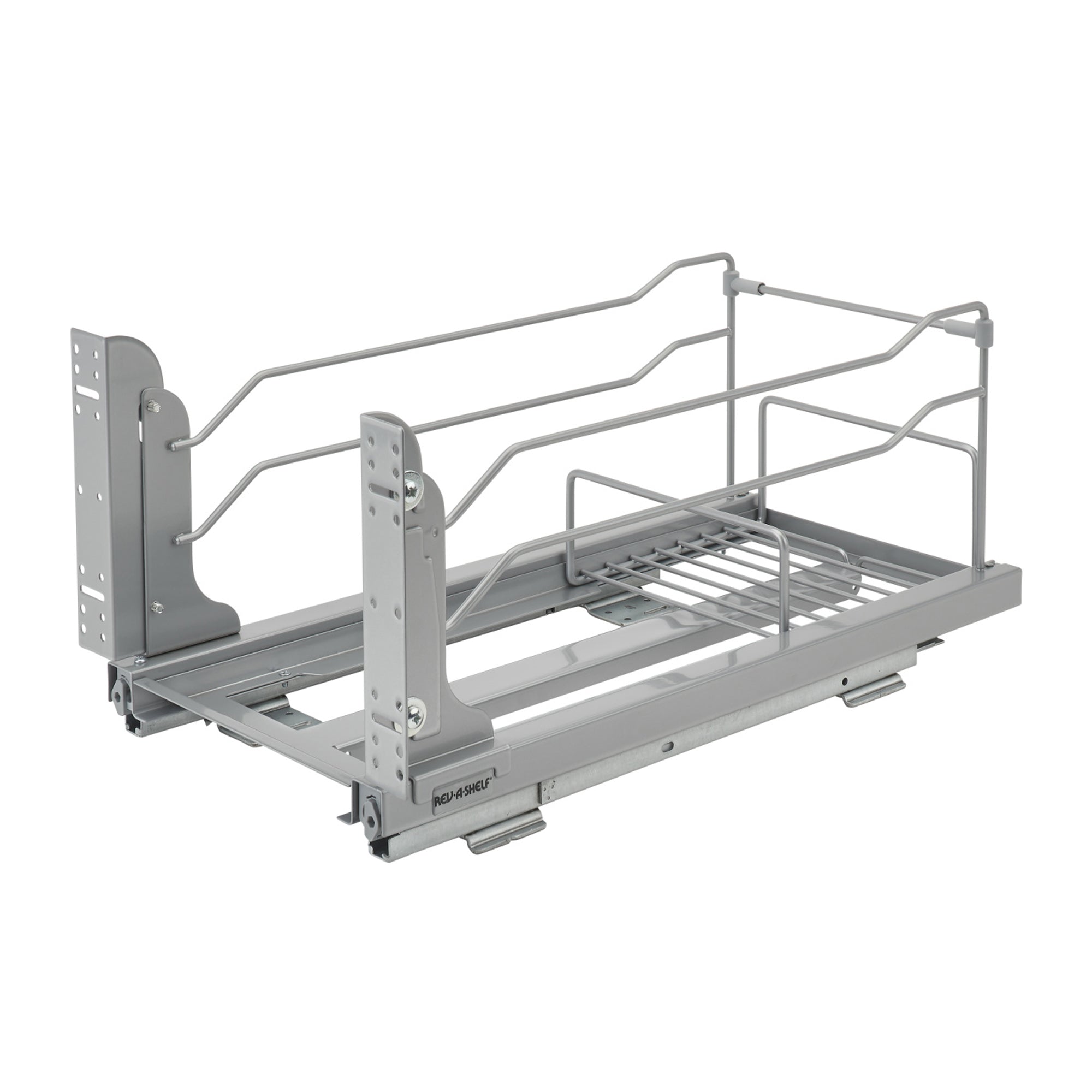 Rev-A-Shelf Double Pullout Trash Can 27 qt. with Soft-close, 53WC-1527SCDM-217 - VMInnovations