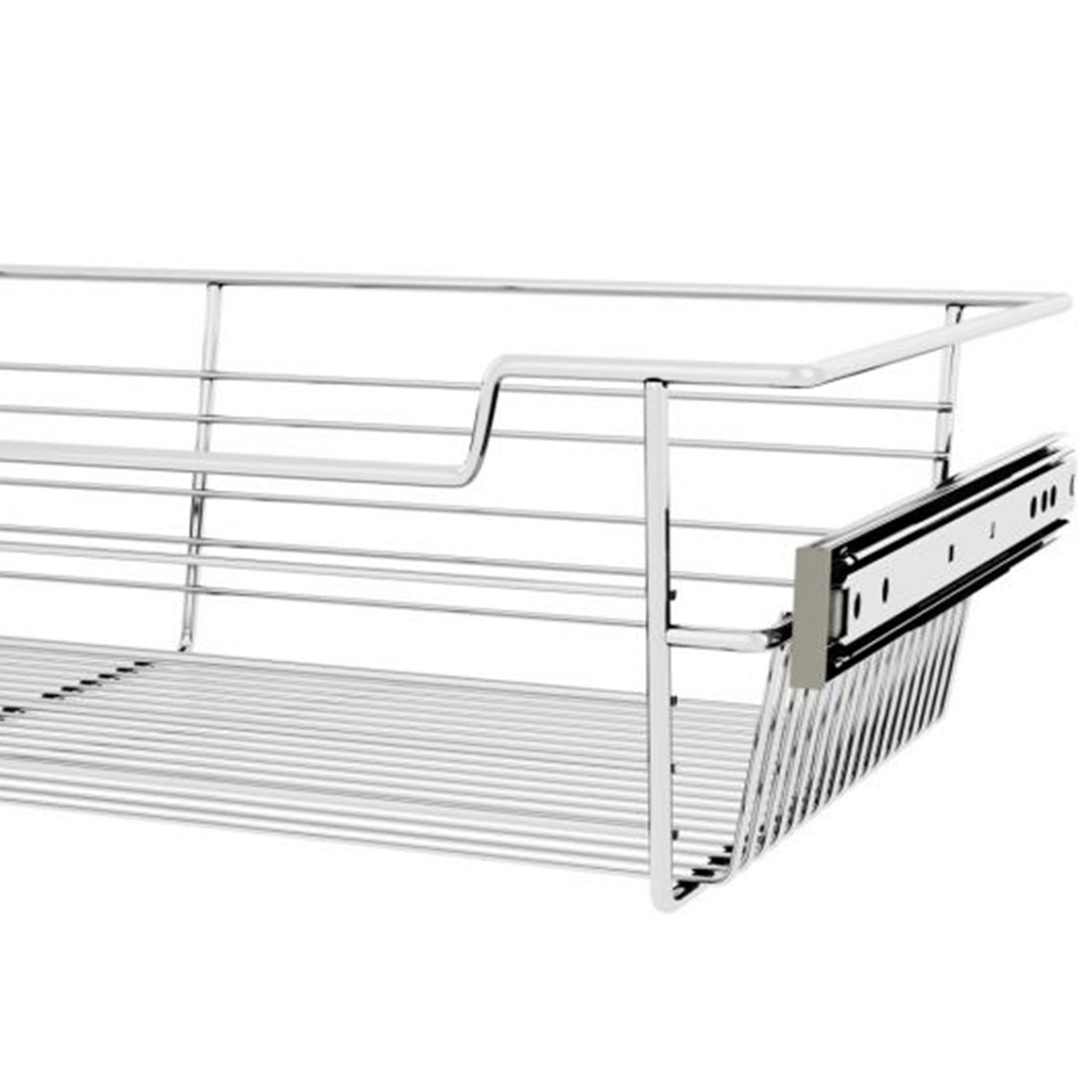 Rev-A-Shelf Sidelines CBSL-241405CR-3 24" Chrome Pullout Closet Storage Basket
