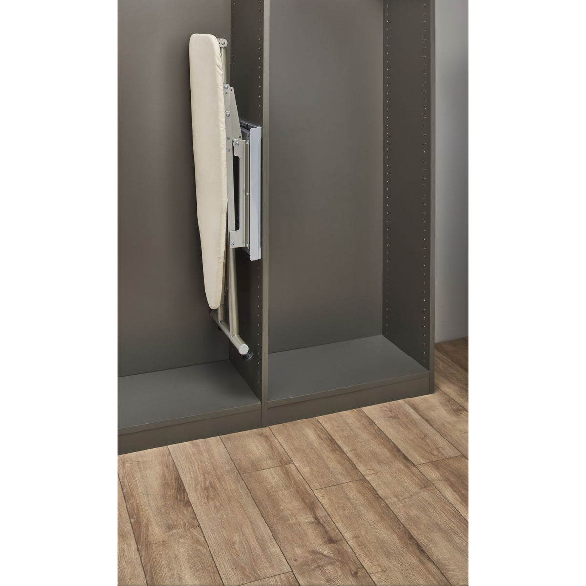 Rev-A-Shelf Sidelines Premiere Pop Up Ironing Board w/ Soft-close, CPUIBSL-14-SM - VMInnovations