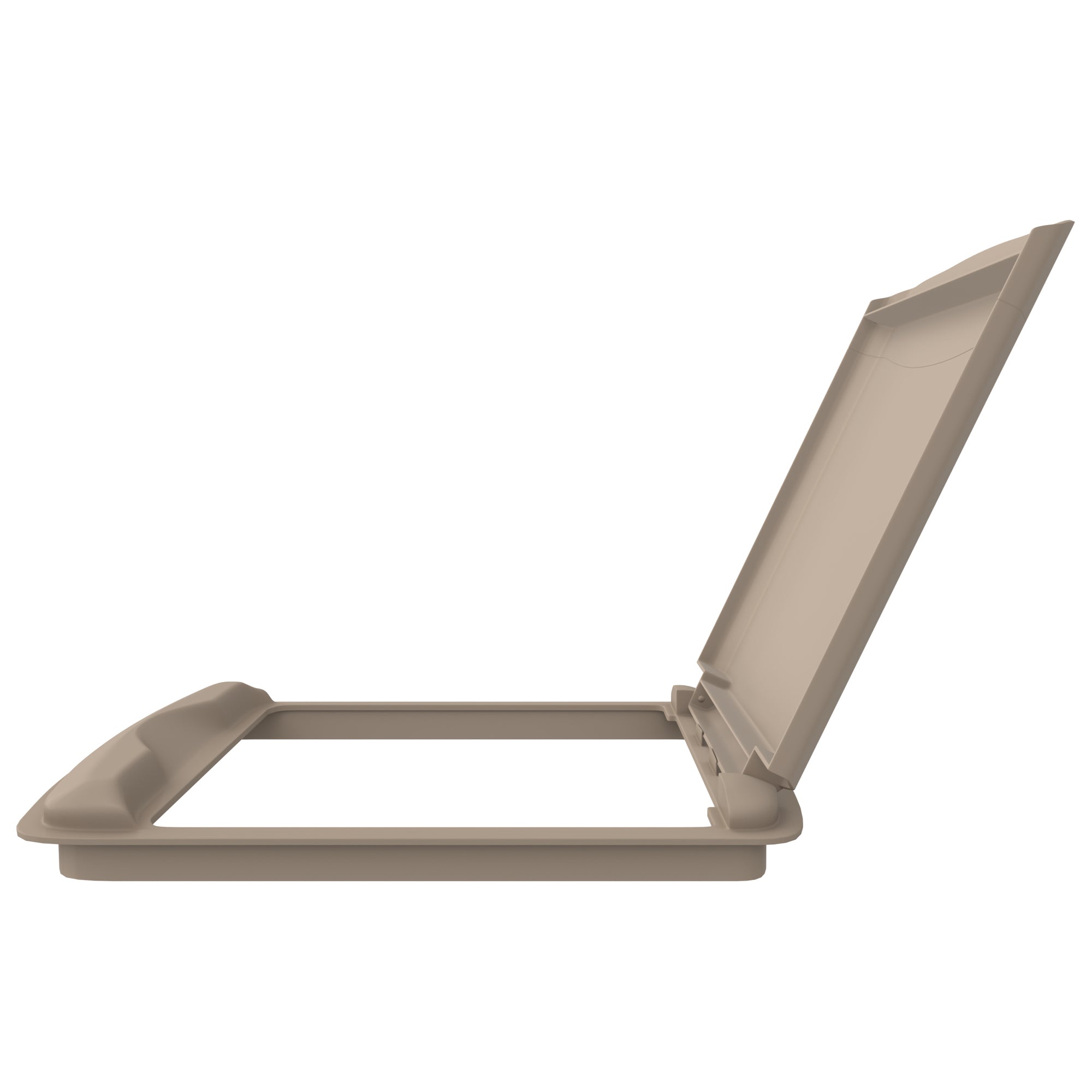 Rev-A-Shelf 50 qt. Trash Can Replacement Lid, Champagne (Lid Only), RV-50-LID-12-1 - VMInnovations