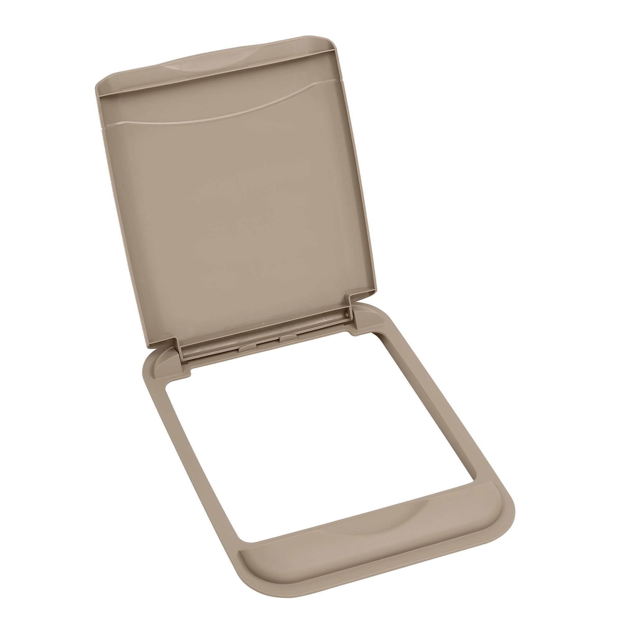 Rev-A-Shelf 50 qt. Trash Can Replacement Lid, Champagne (Lid Only), RV-50-LID-12-1 - VMInnovations