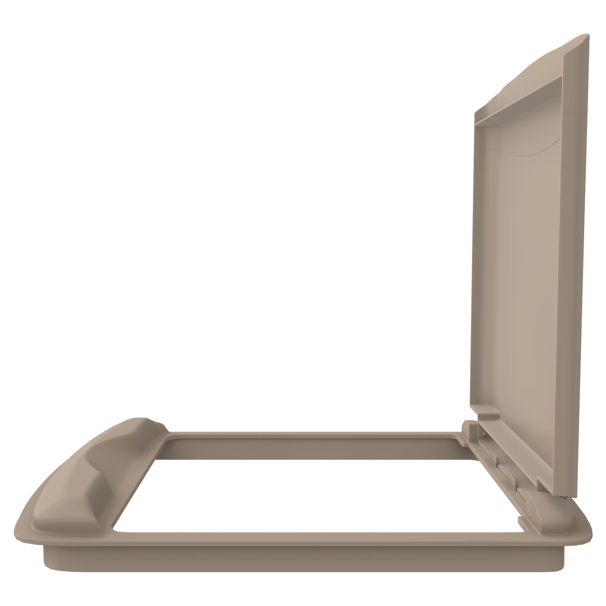 Rev-A-Shelf 50 qt. Trash Can Replacement Lid, Champagne (Lid Only), RV-50-LID-12-1 - VMInnovations