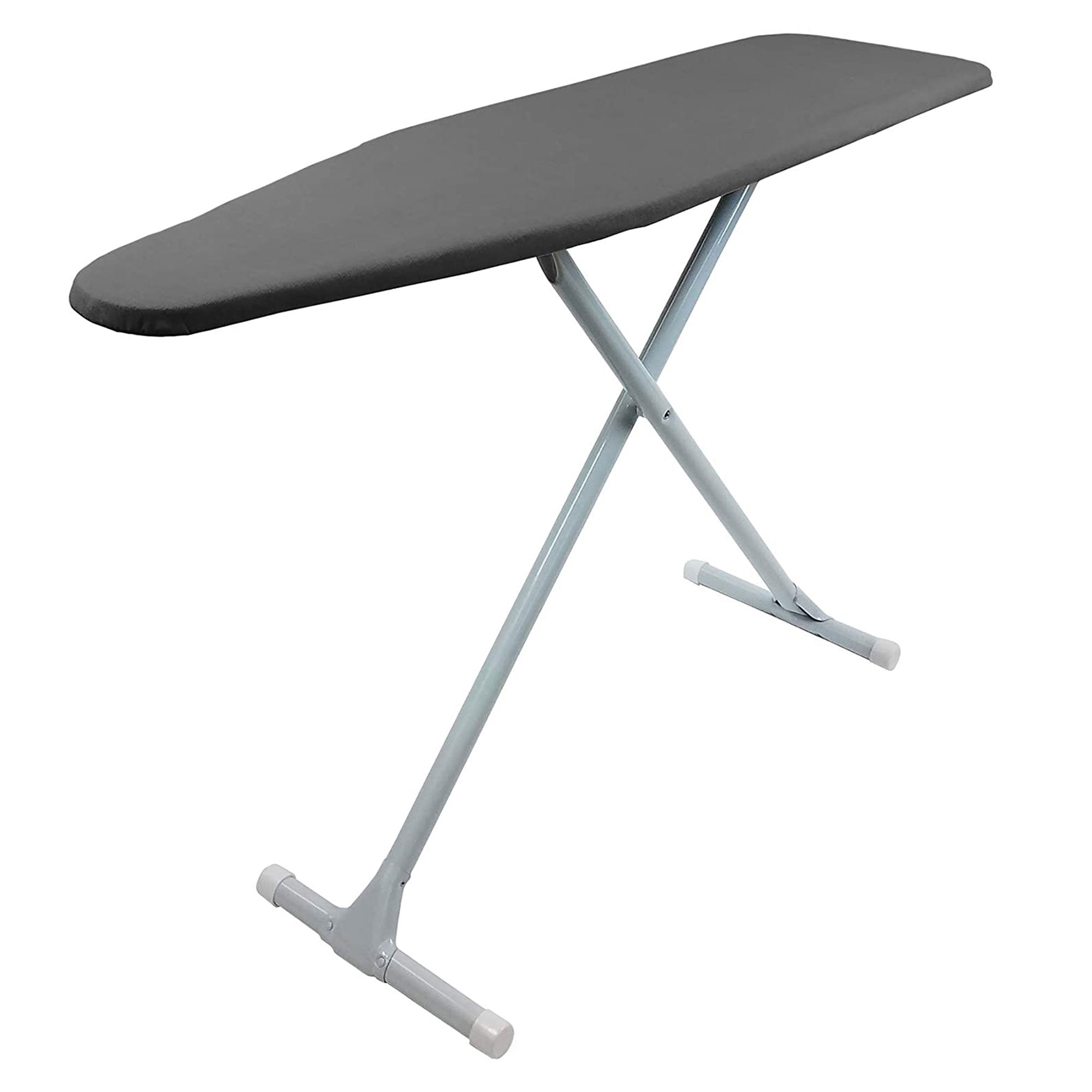 Homz T-Leg Foldable Adjustable Ironing Board with Foam Pad & Cotton Cover (Used) - VMInnovations