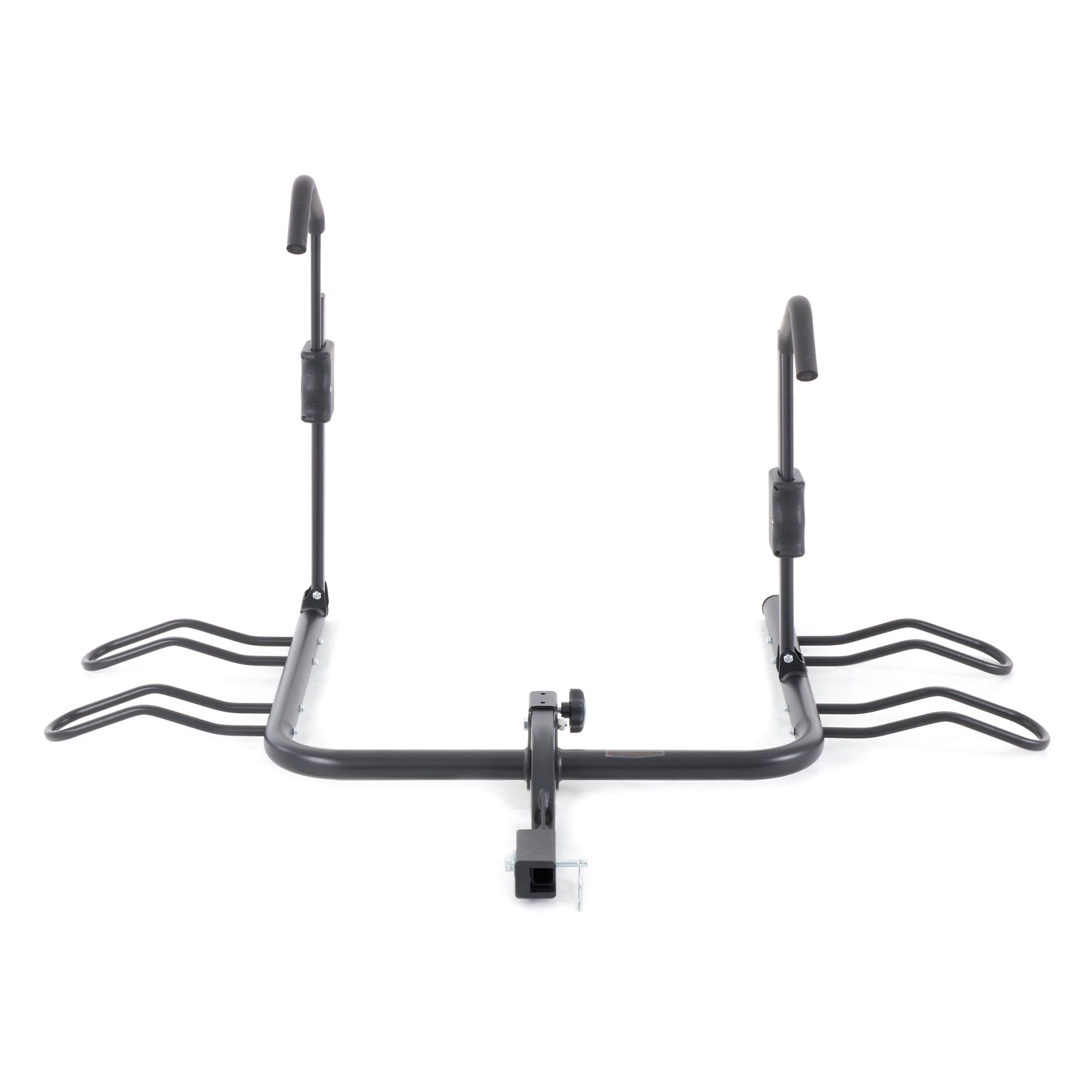 Rockland Steel U Shaped Hitch Mounted Bicycle Rack Travel Carrier, Holds 2 Bikes - VMInnovations