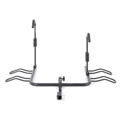 Rockland Steel U Shaped Hitch Mounted Bicycle Rack Travel Carrier, Holds 2 Bikes