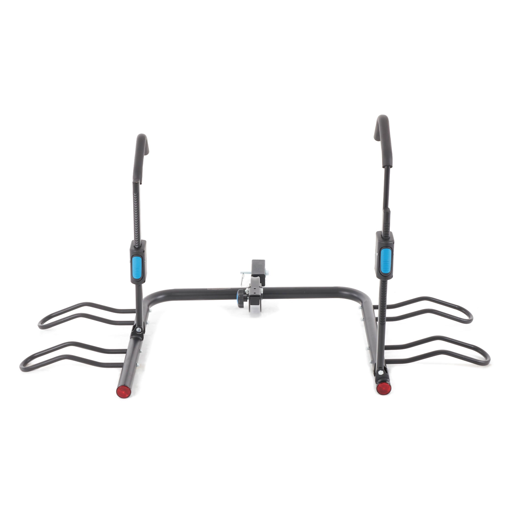 Rockland Steel U Shaped Hitch Mounted Bicycle Rack Travel Carrier, Holds 2 Bikes - VMInnovations