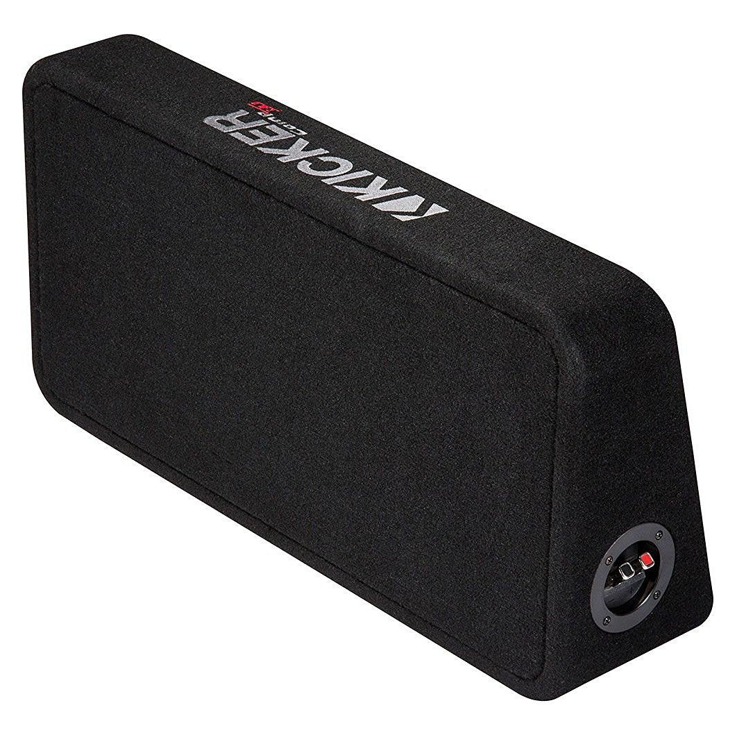 Kicker Dual 12" Slim Subwoofer Enclosure, Planet Audio 1500 Amp & QPOWER WireKit