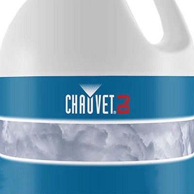 Chauvet DJ 1 Gallon of Water Based Unscented Fog Machine Juice, (4 Pack)