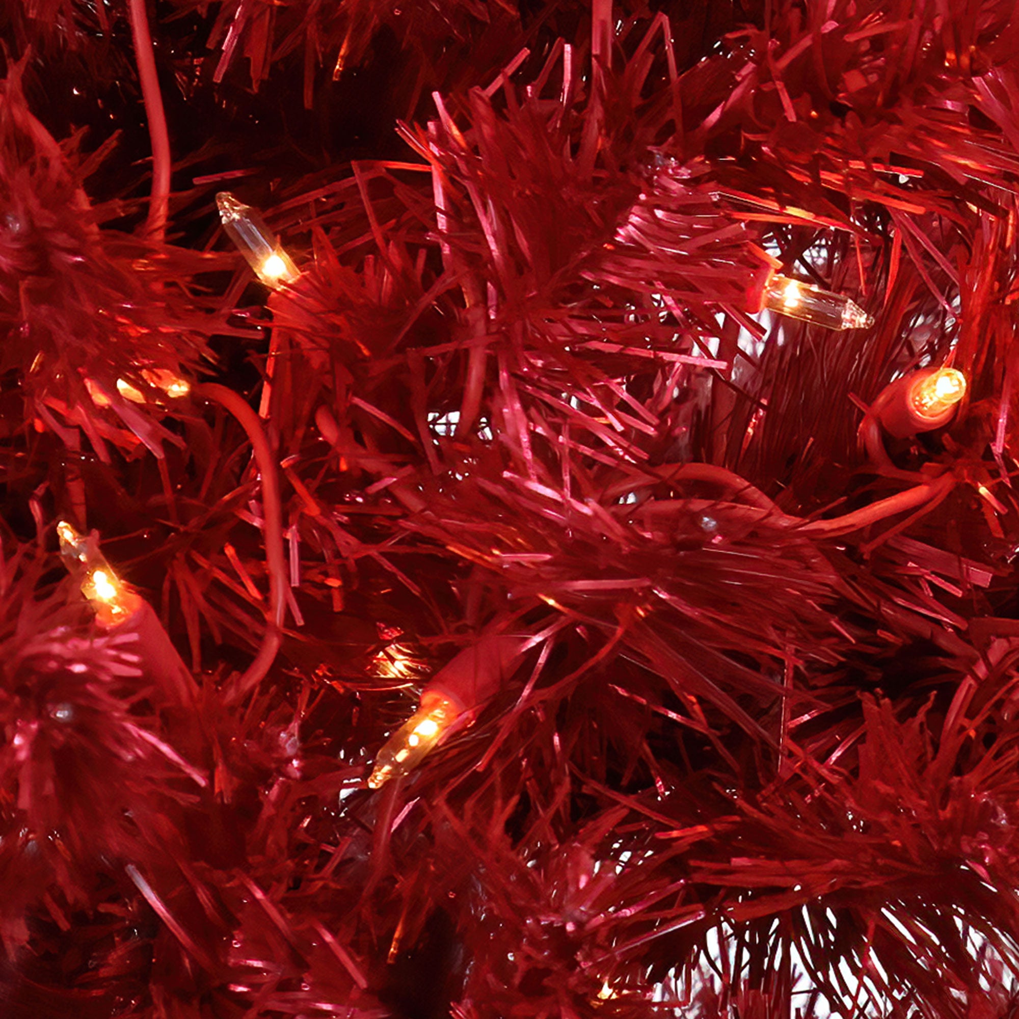 National Tree Company 4 Foot Full Flocked Prelit Christmas Tree (Open Box) - VMInnovations