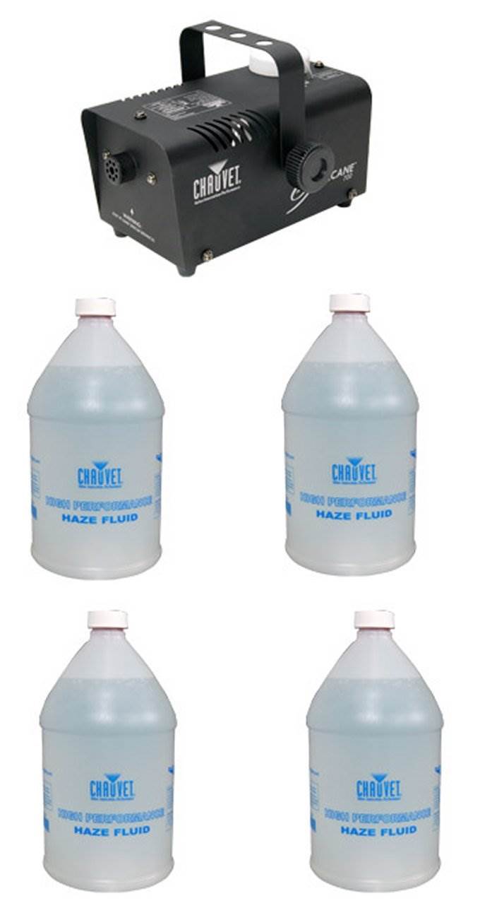 NEW CHAUVET HURRICANE H700 Fog/Smoke Machine + 4g Fluid