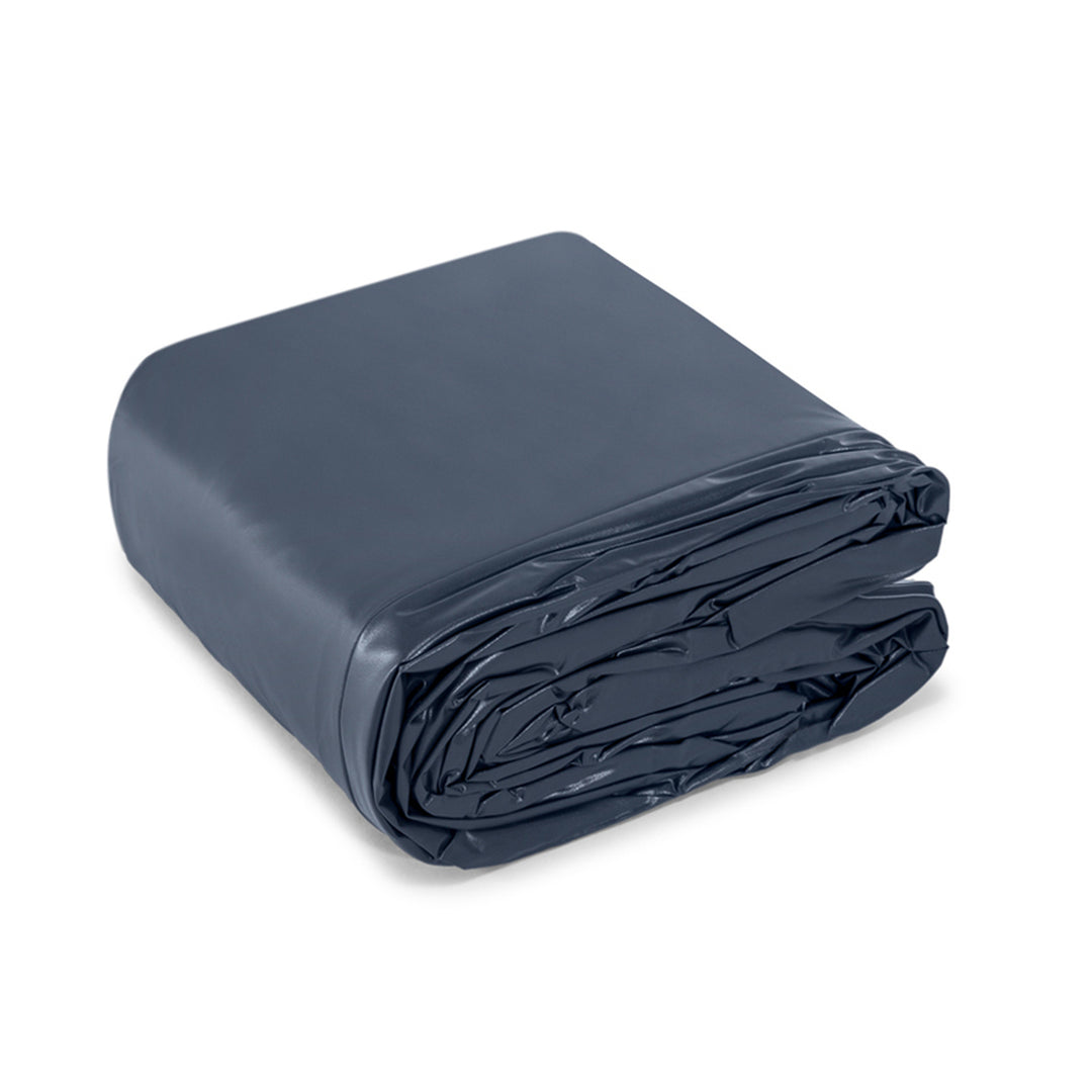 Intex 15 Foot Round Frame Easy Set Above Ground Swimming Pool Cover (2 Pack) - VMInnovations