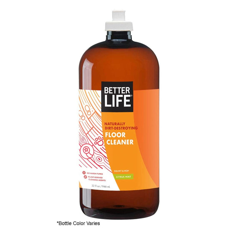 Better Life Cleaning Set with 4 Liquid Cleaning Solutions and 5 Cleaning Cloths
