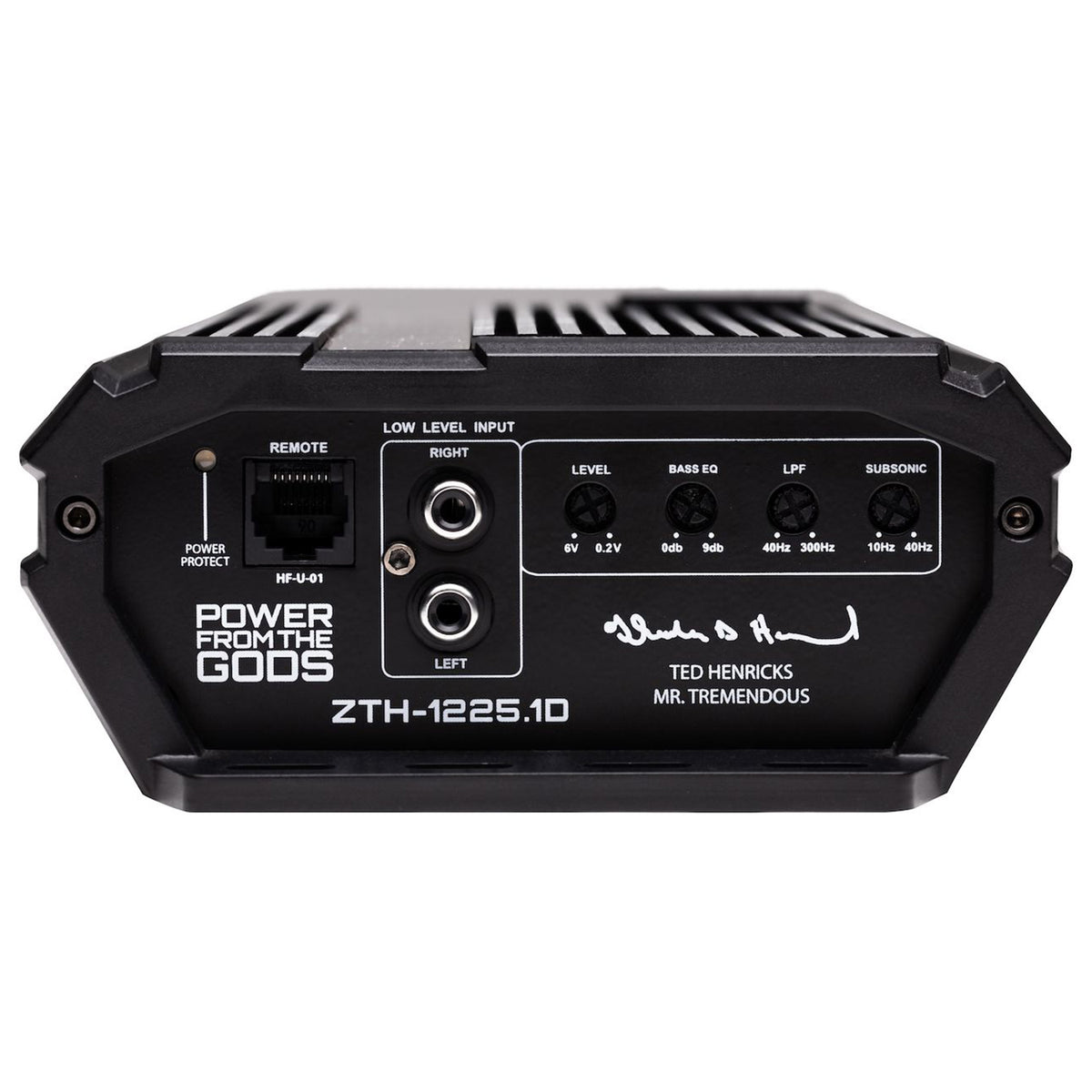 Hifonics ZTH-1525.1D ZEUS THETA Compact 1500W Super D Class Mono Block Amplifier