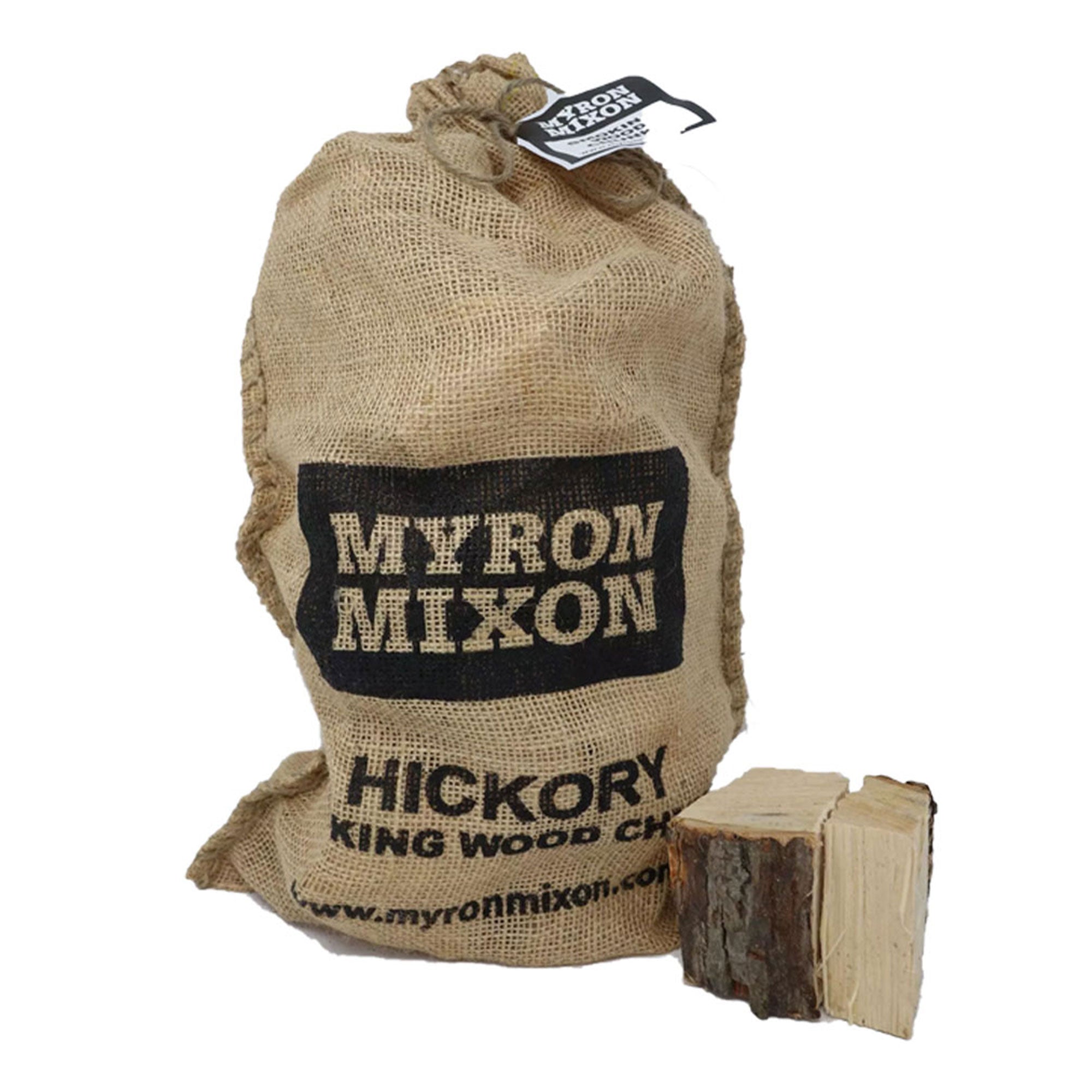 Myron Mixon Smokers BBQ Wood Chunks Add Flavor to Smoking & Grilling, Hickory