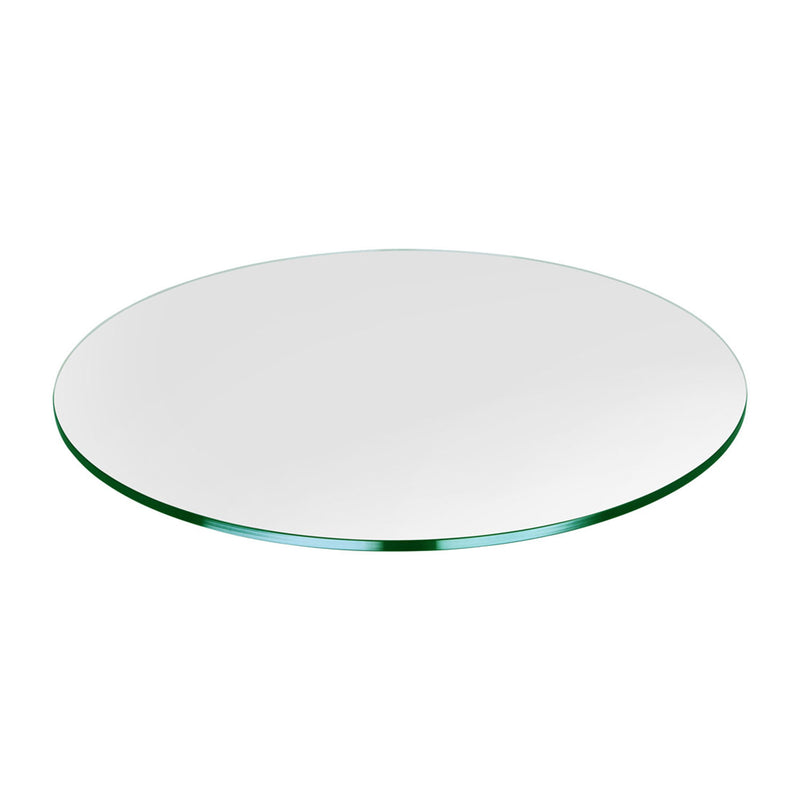 Dulles Glass 20 Inch by 20 Inch Indoor or Outdoor Round Tempered Glass Table Top