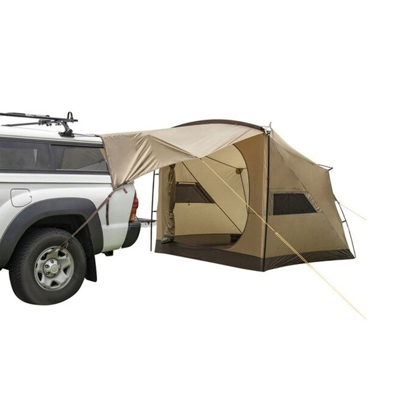 Slumberjack Shack 4 Person Stand Alone or Vehicle Based Car Shelter Camping Tent