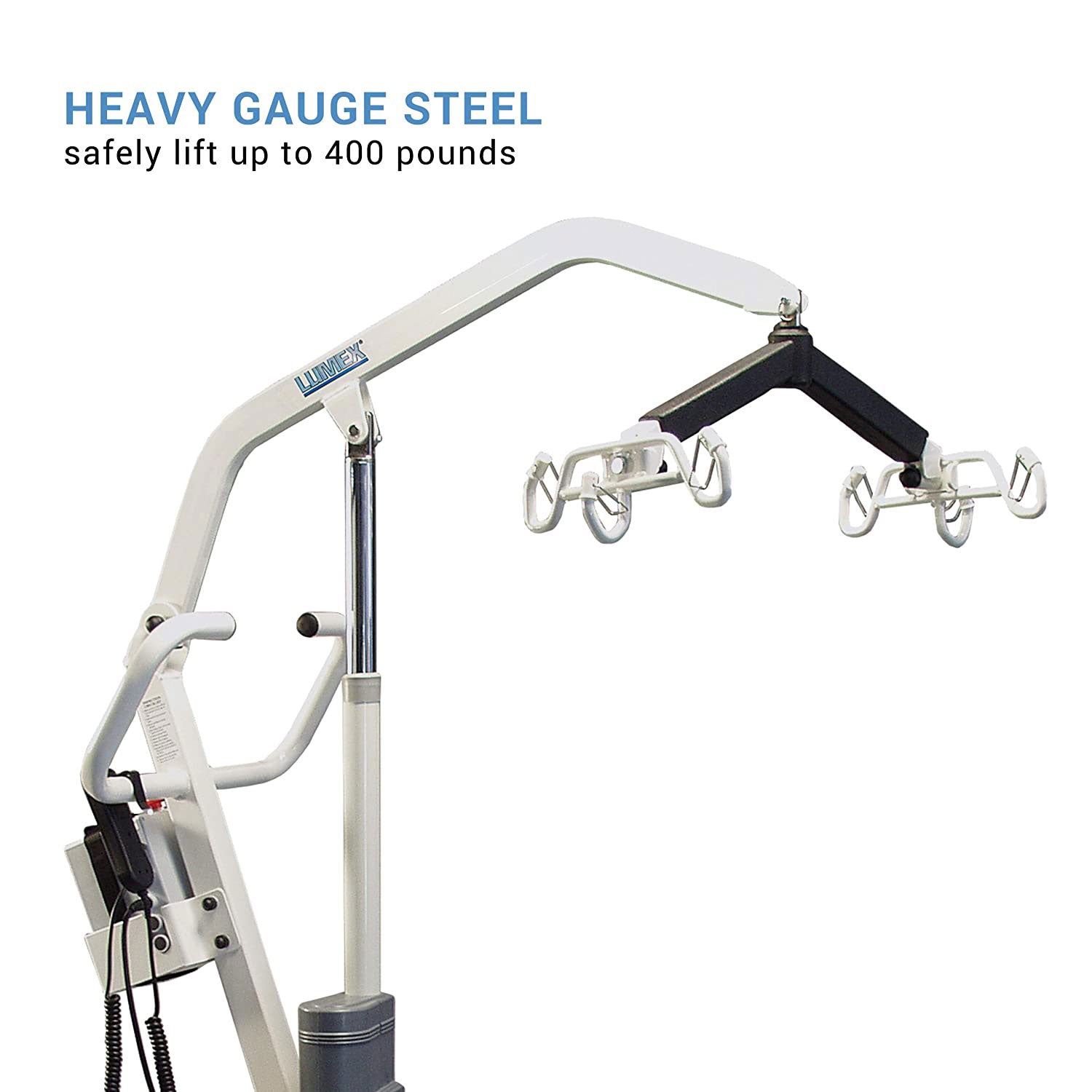 Lumex LF1050 Battery Powered 400lb Weight Capacity Patient Transfer Lift - VMInnovations