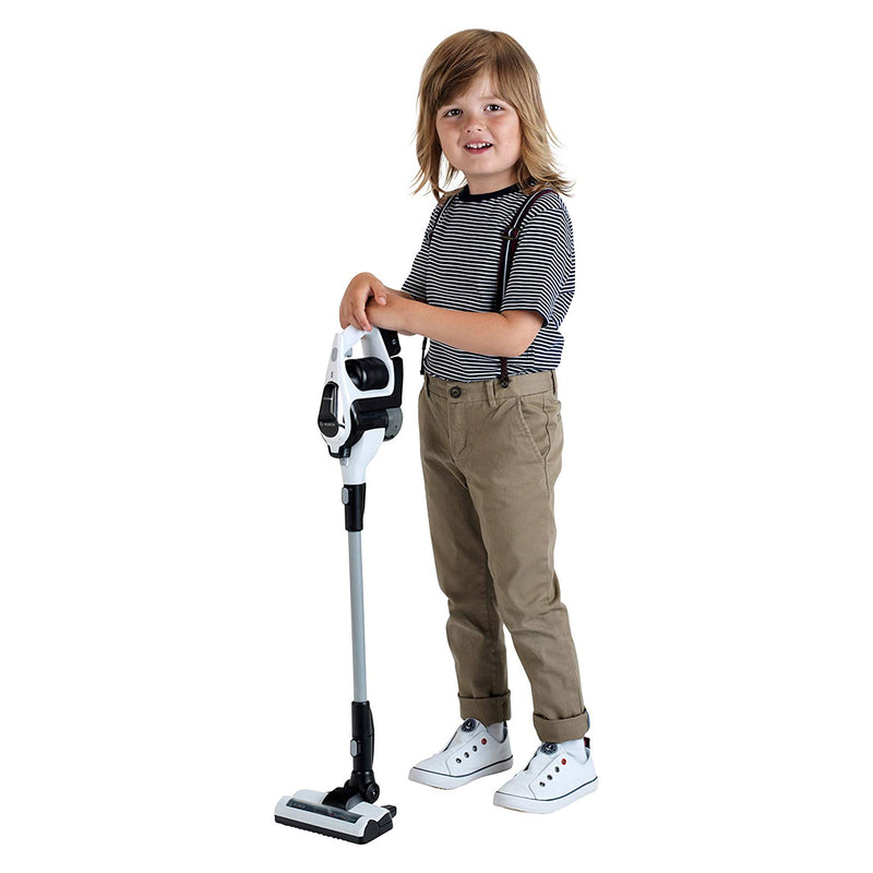 Theo Klein 11 Piece Kids Pretend Play Cleaning Cart Set w/ Mop, Broom, & Vacuum