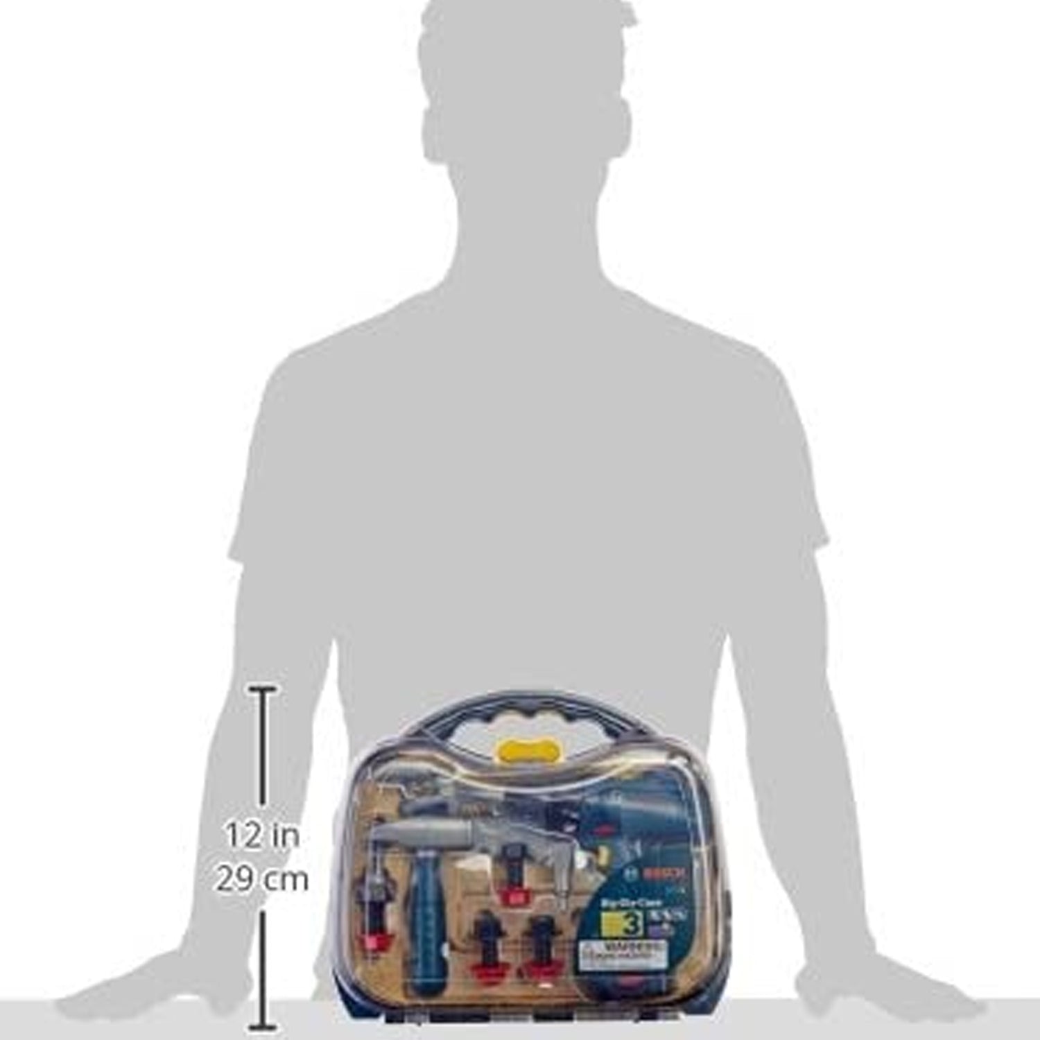 Theo Klein Bosch Junior Kids Large Toy Screwdriver Case (Open Box) - VMInnovations