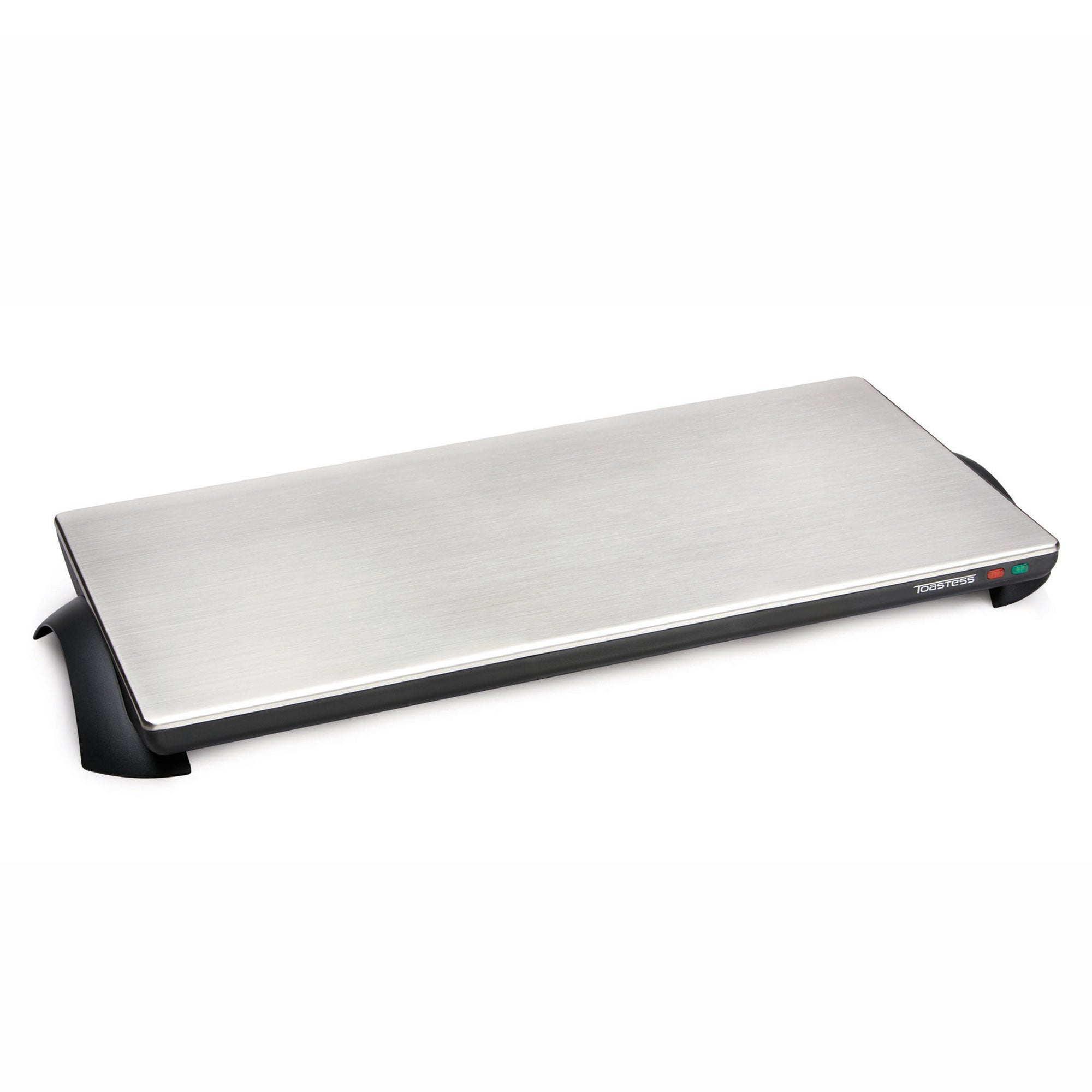 Salton TWT40 Cordless Serving Tray, Large, Stainless Steel/Black (For Parts)