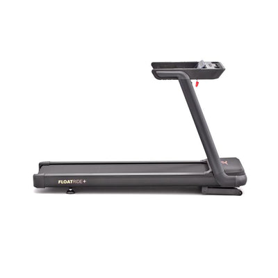 Reebok Adjustable Floatride Home Running Treadmill w/ Eco Kinetic Motor, Black