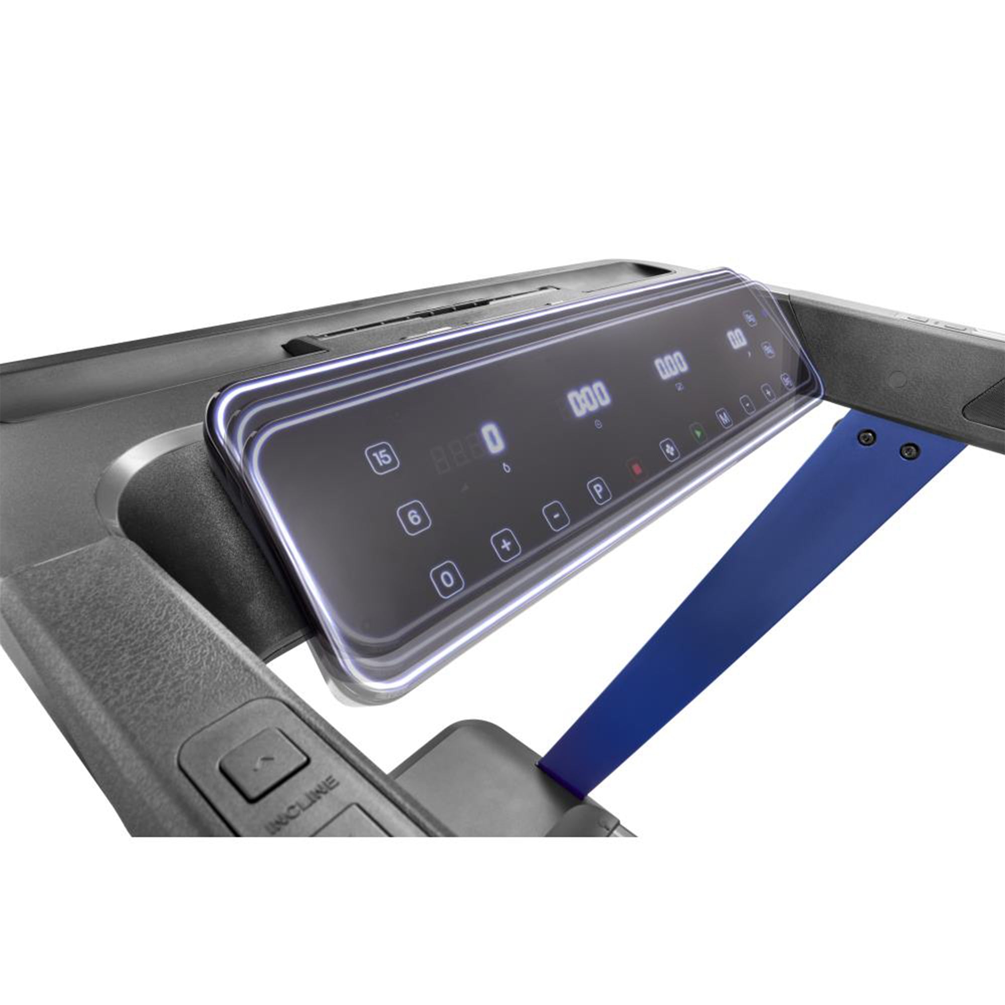 Reebok Adjustable Floatride Home Treadmill w/ Eco Kinetic Motor, Blue(For Parts) - VMInnovations