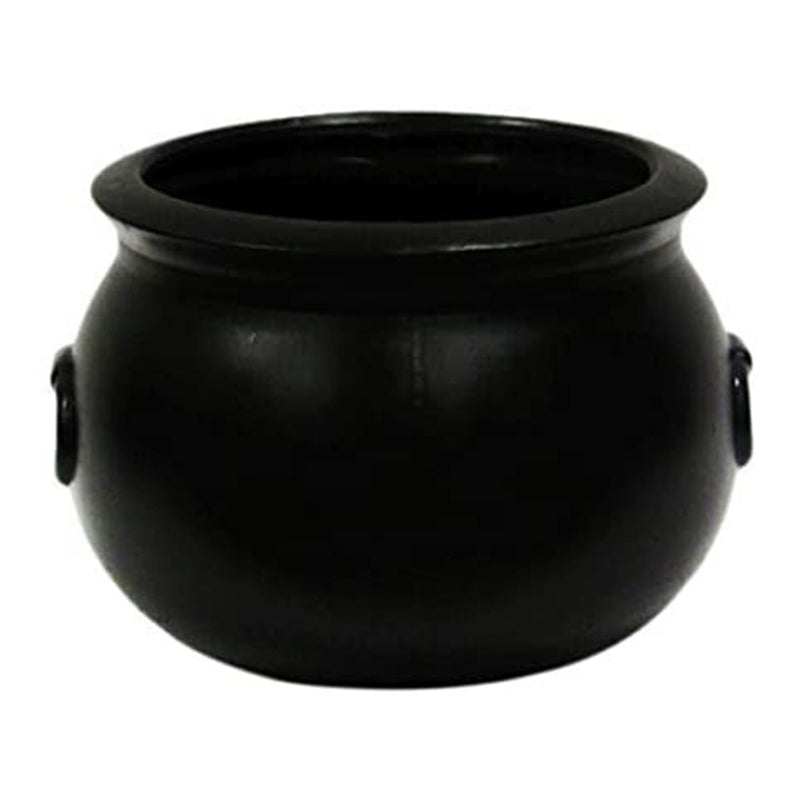 Union Products 55160 16 Inch Witch Cauldron Spooky Halloween Decoration, Black