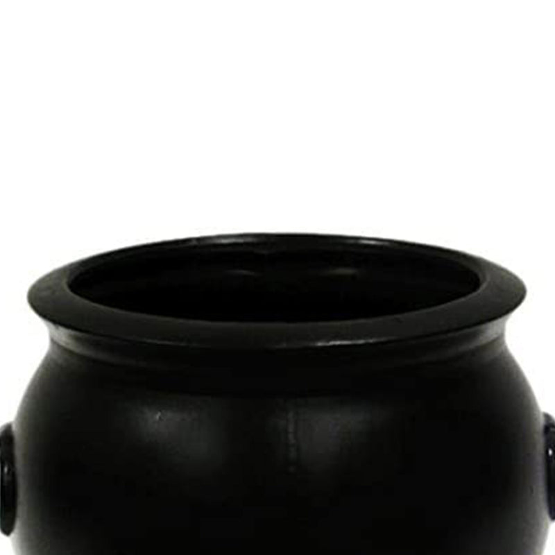 Union Products 16" Witch Cauldron Spooky Halloween Decoration, Black (Open Box)