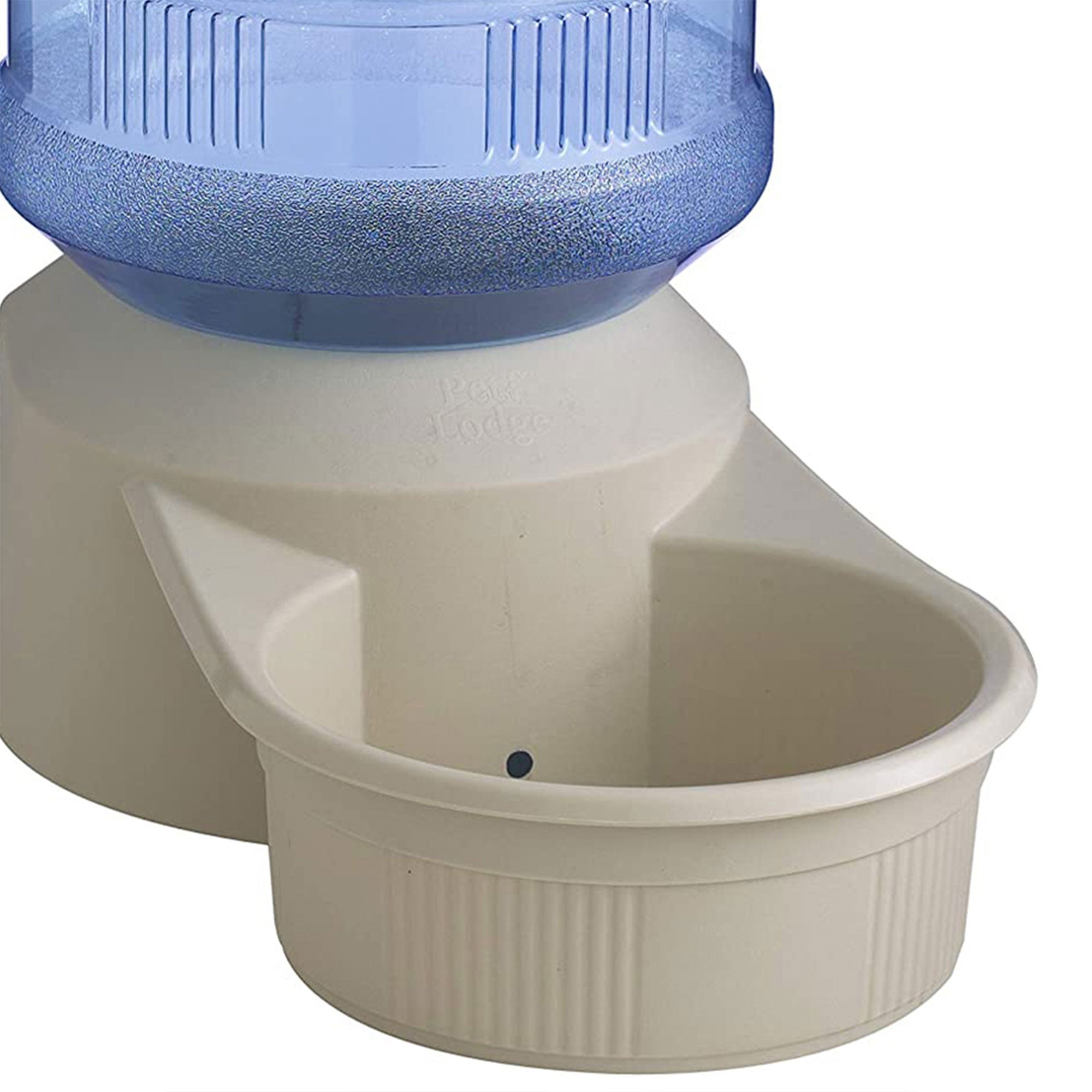 Little Giant Deluxe Indoor Outdoor Automatic Pet Water Tower Dispenser, 4 Gallon - VMInnovations