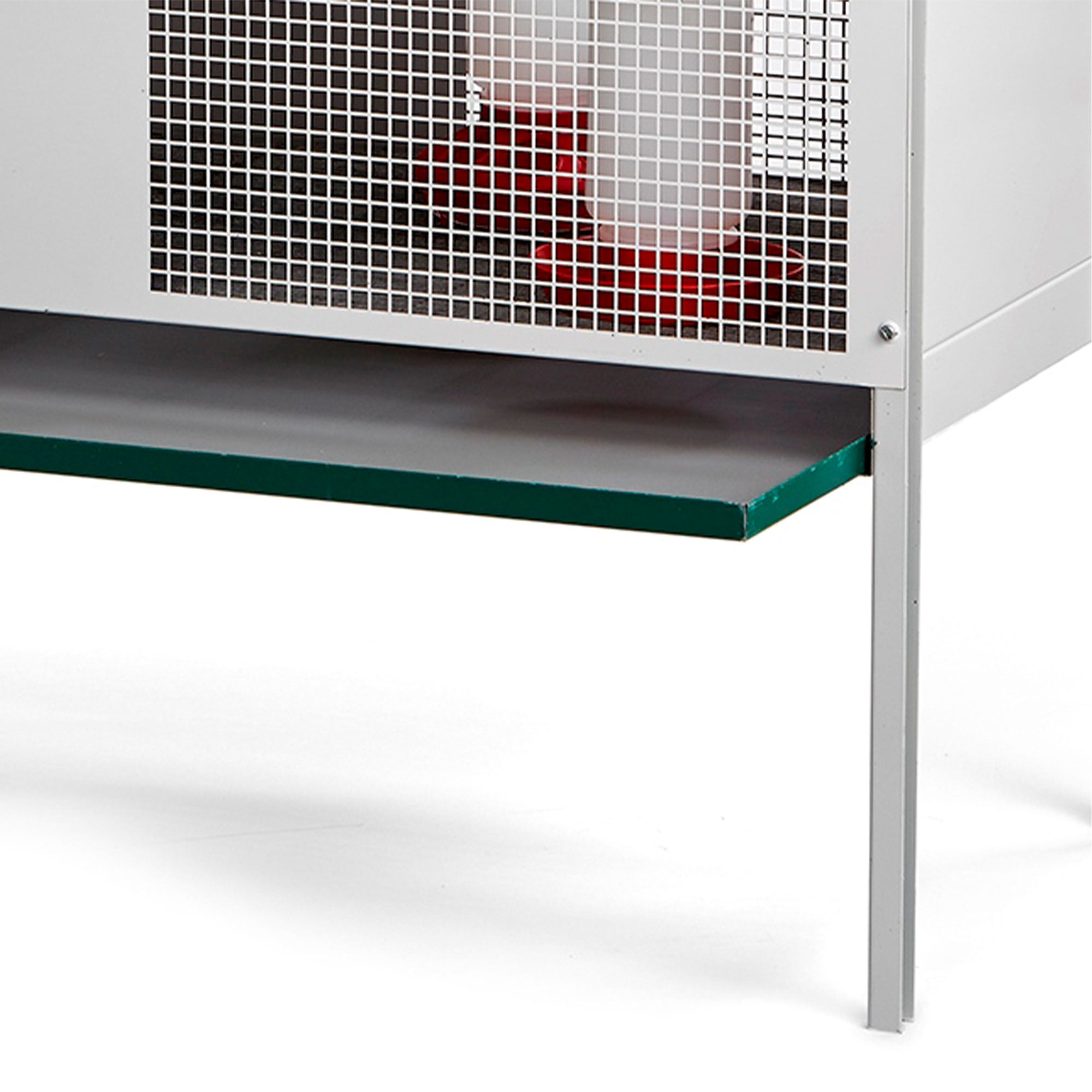 Little Giant Galvanized Steel Chick Brooder Box Enclosure with Litter Drop Pan - VMInnovations