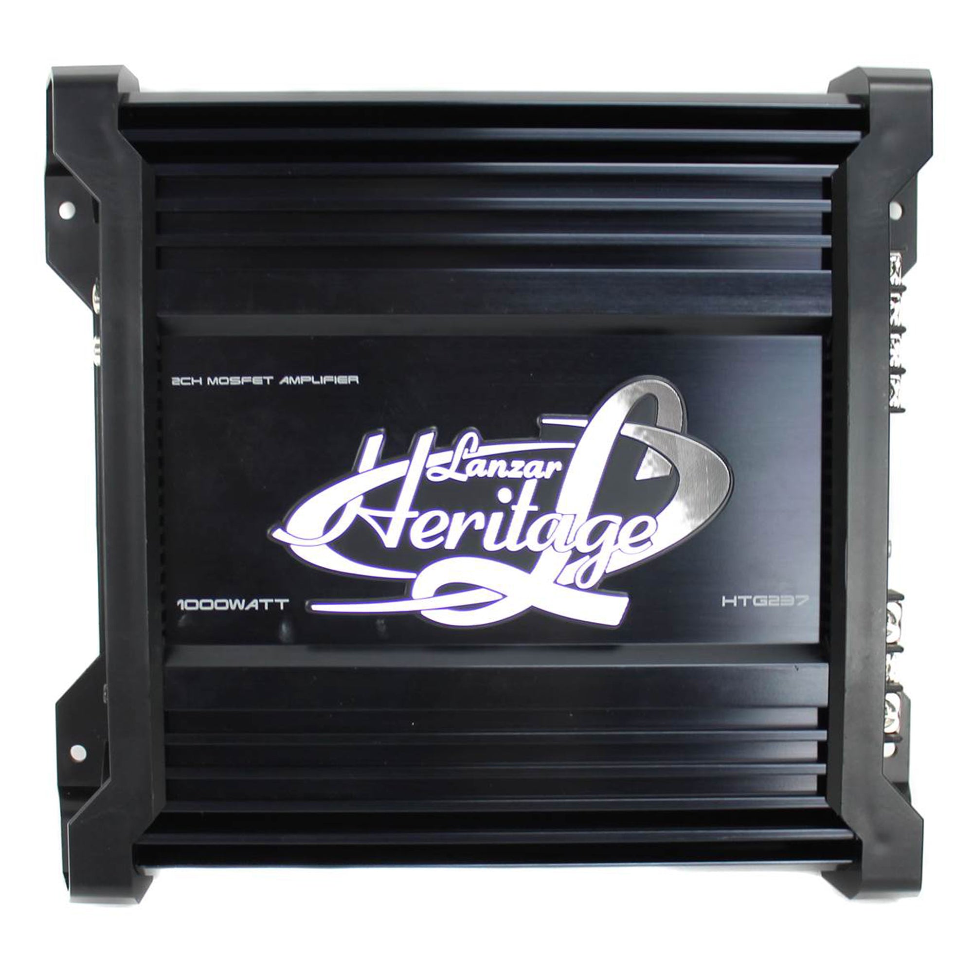 Lanzar HTG237 1000W Mono MOSFET Car Audio Power Amplifier Amp Stereo with 2 Ohm