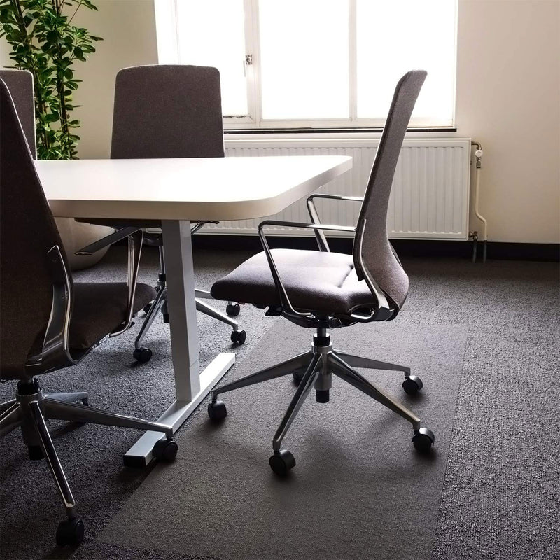 Floortex Solutions FR1115020023ER Clear Floor Office Chair Mat, 60 by 79 Inch