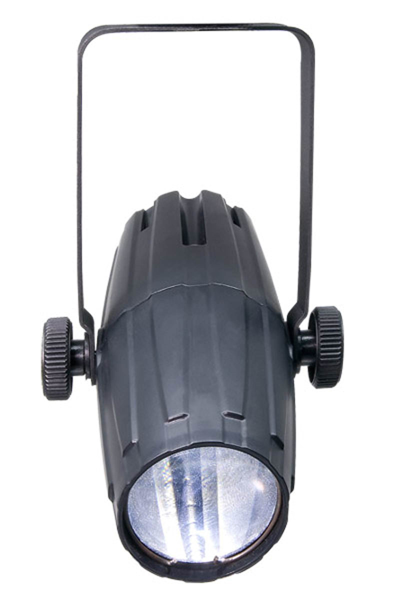 (4) CHAUVET LED PINSPOT 2 3W White LED Spot Lights Disco Mirror Ball w/ Gels