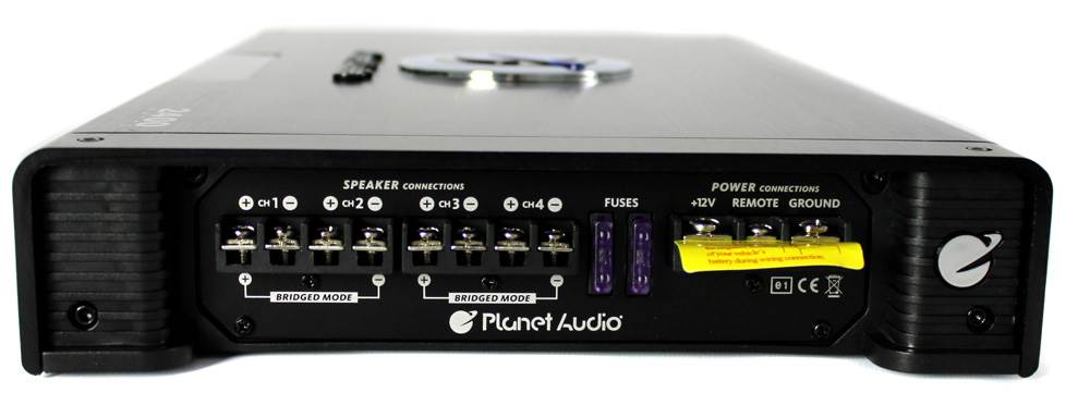 Planet Audio AC2400.4 2400W 4 Channel Car Power Amplifier Amp AC24004+Remote