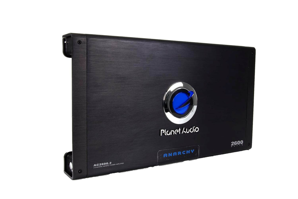 Planet Audio AC2600.2 2600W 2-Channel Car Amplifier Amp AC26002 + Remote