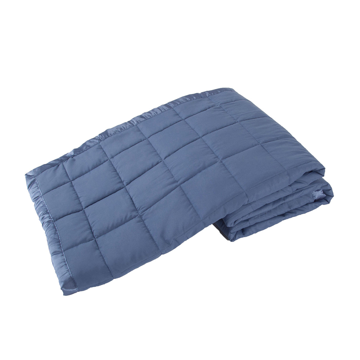 Elite Home 108 x 90 Inch Cozy Nights Down Blanket, King, Medium Blue (Used)